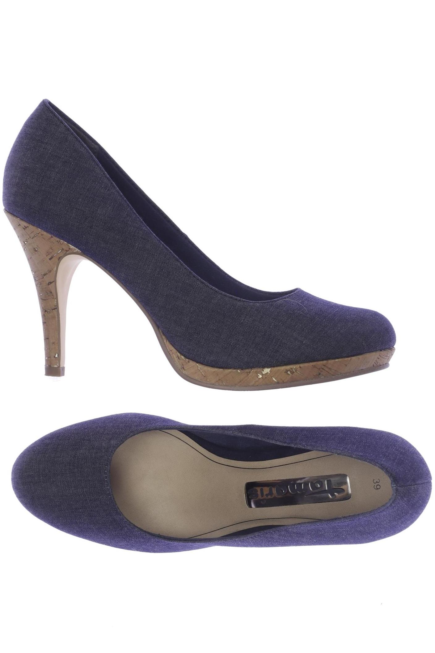 

Tamaris Damen Pumps, marineblau, Gr. 39