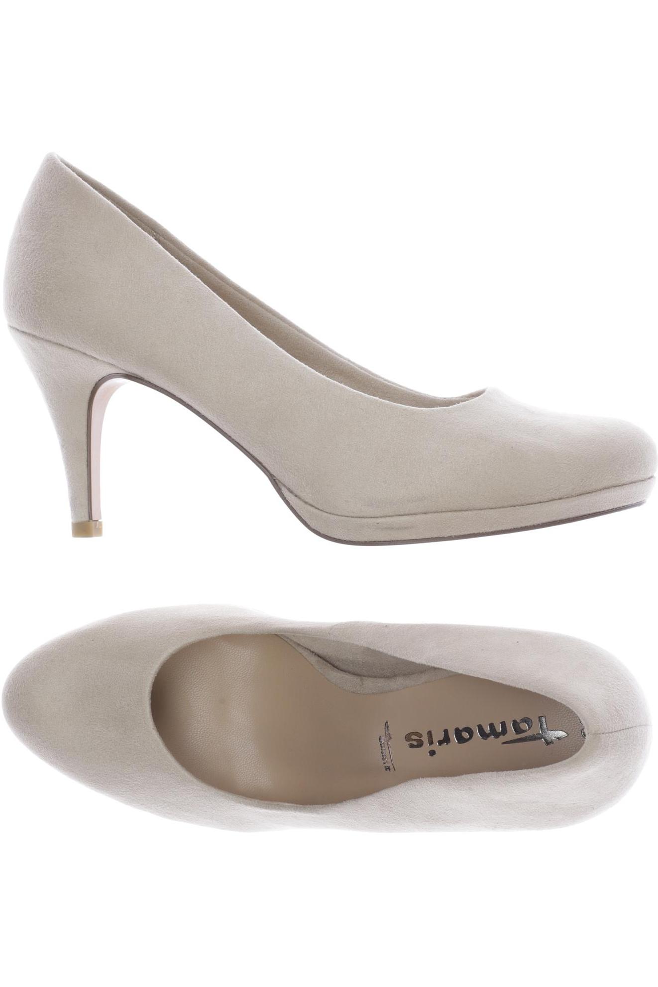 

Tamaris Damen Pumps, beige, Gr. 38