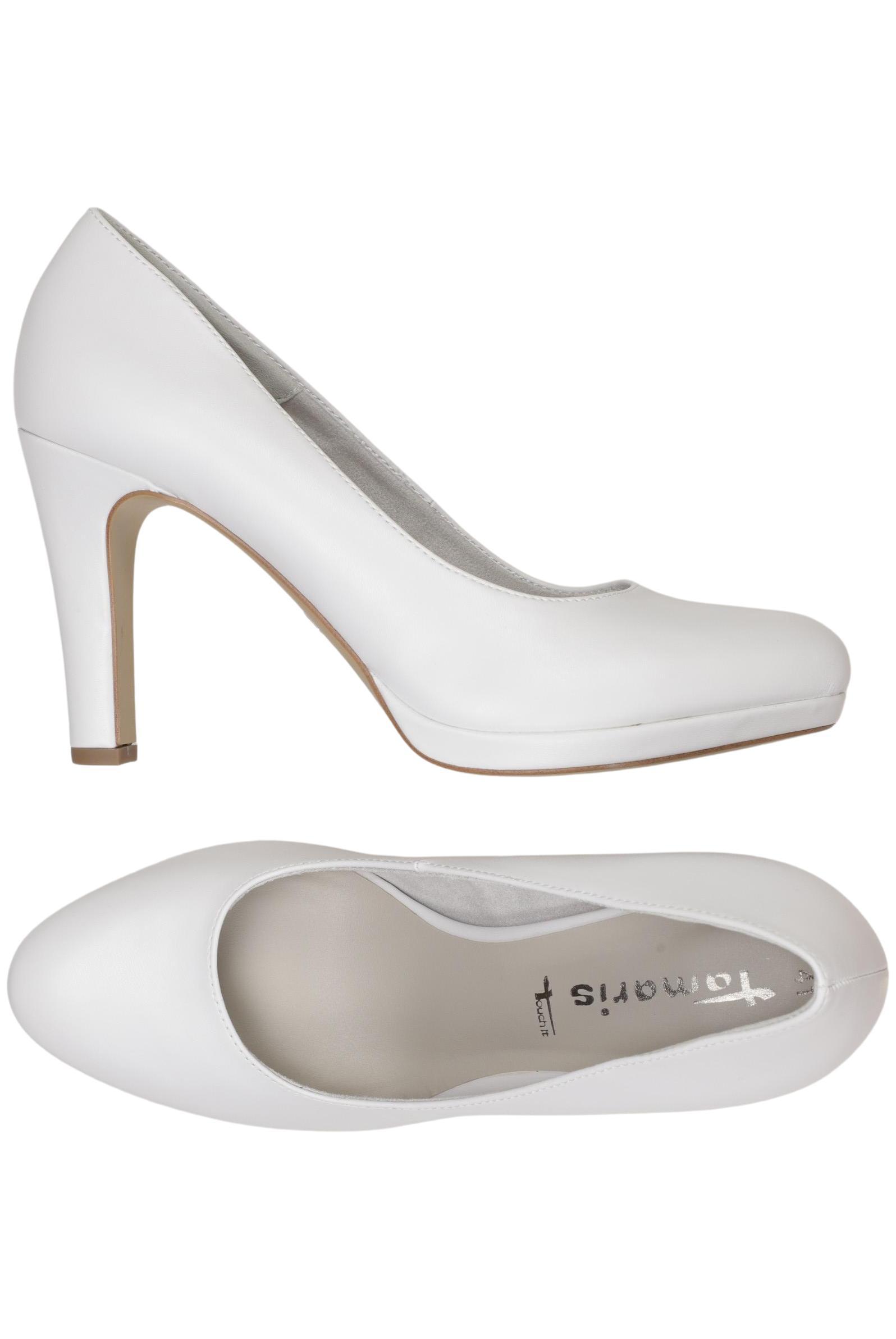 

Tamaris Damen Pumps, weiß, Gr. 41