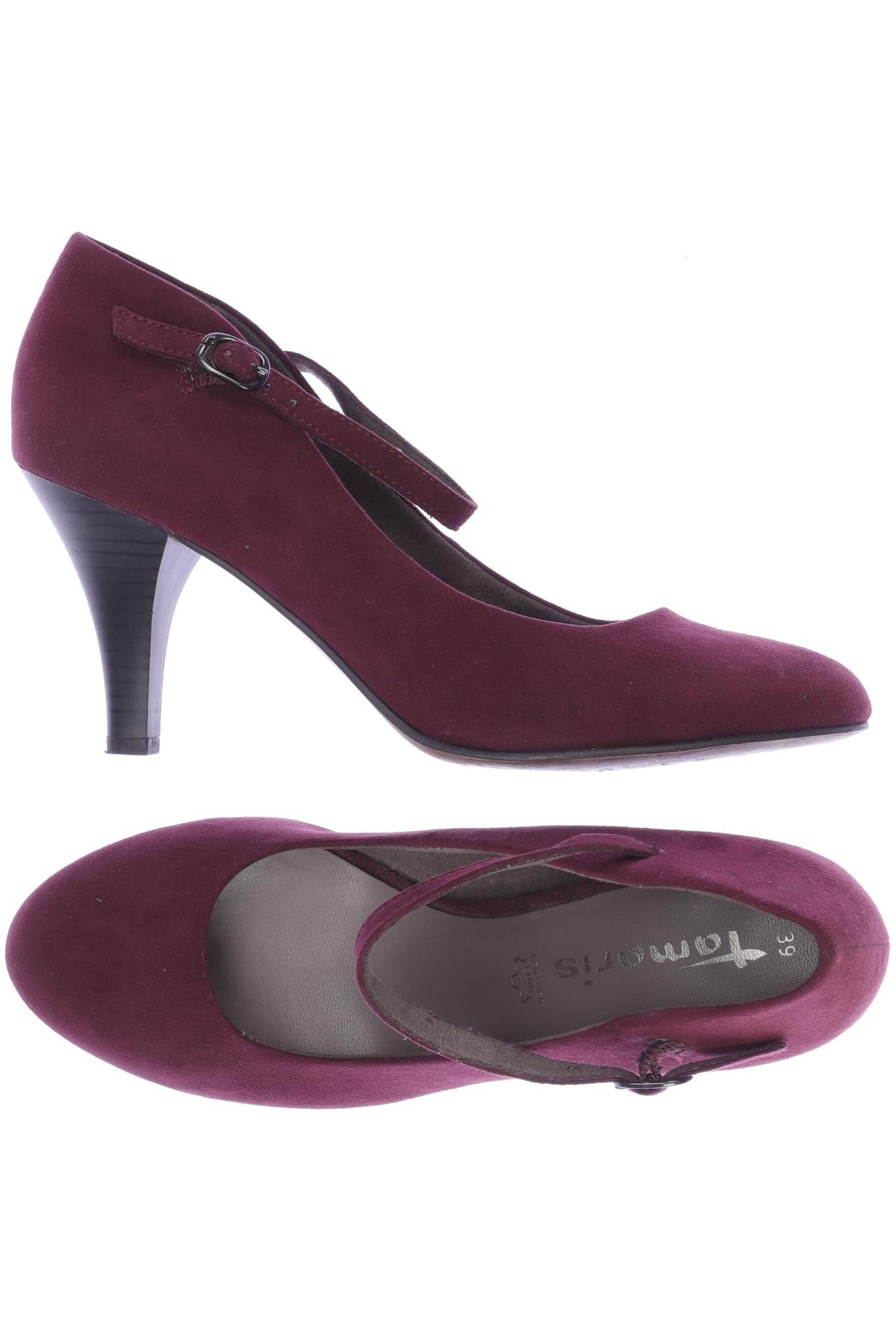 

Tamaris Damen Pumps, bordeaux, Gr. 39