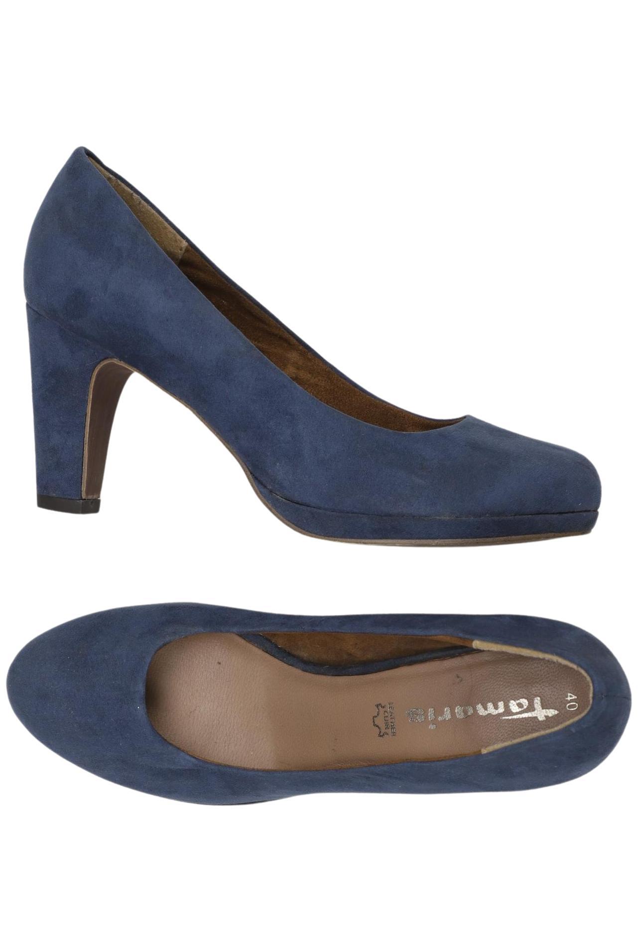 

Tamaris Damen Pumps, marineblau, Gr. 40