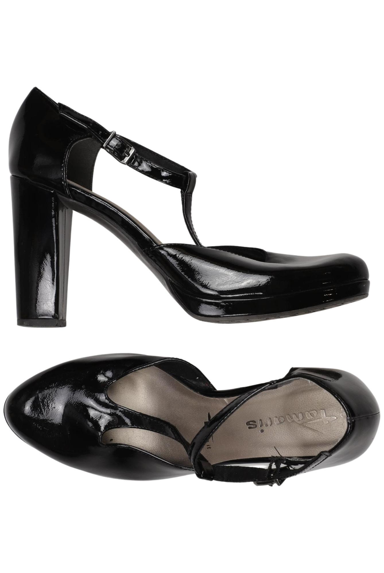 

Tamaris Damen Pumps, schwarz, Gr. 40