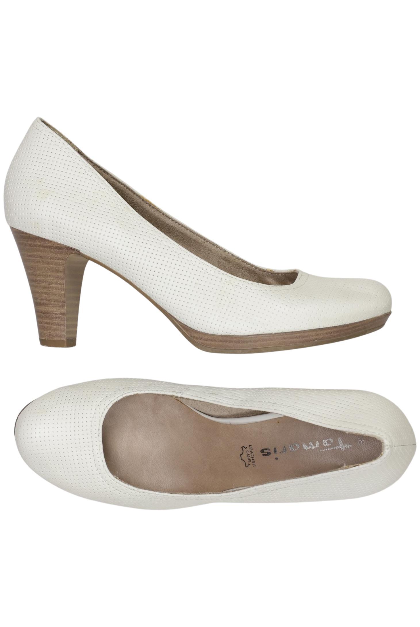 

Tamaris Damen Pumps, weiß, Gr. 38