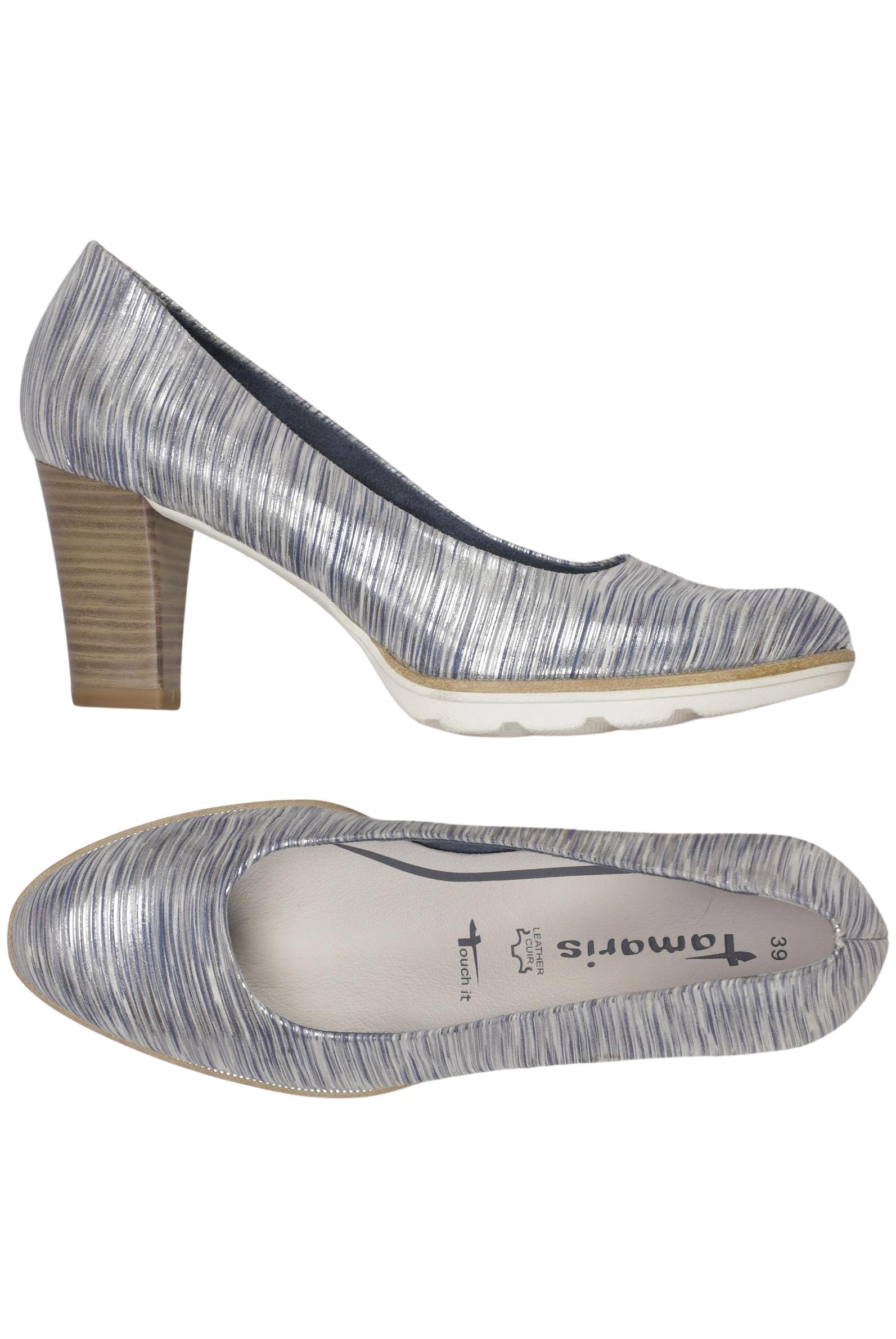 

Tamaris Damen Pumps, silber, Gr. 39