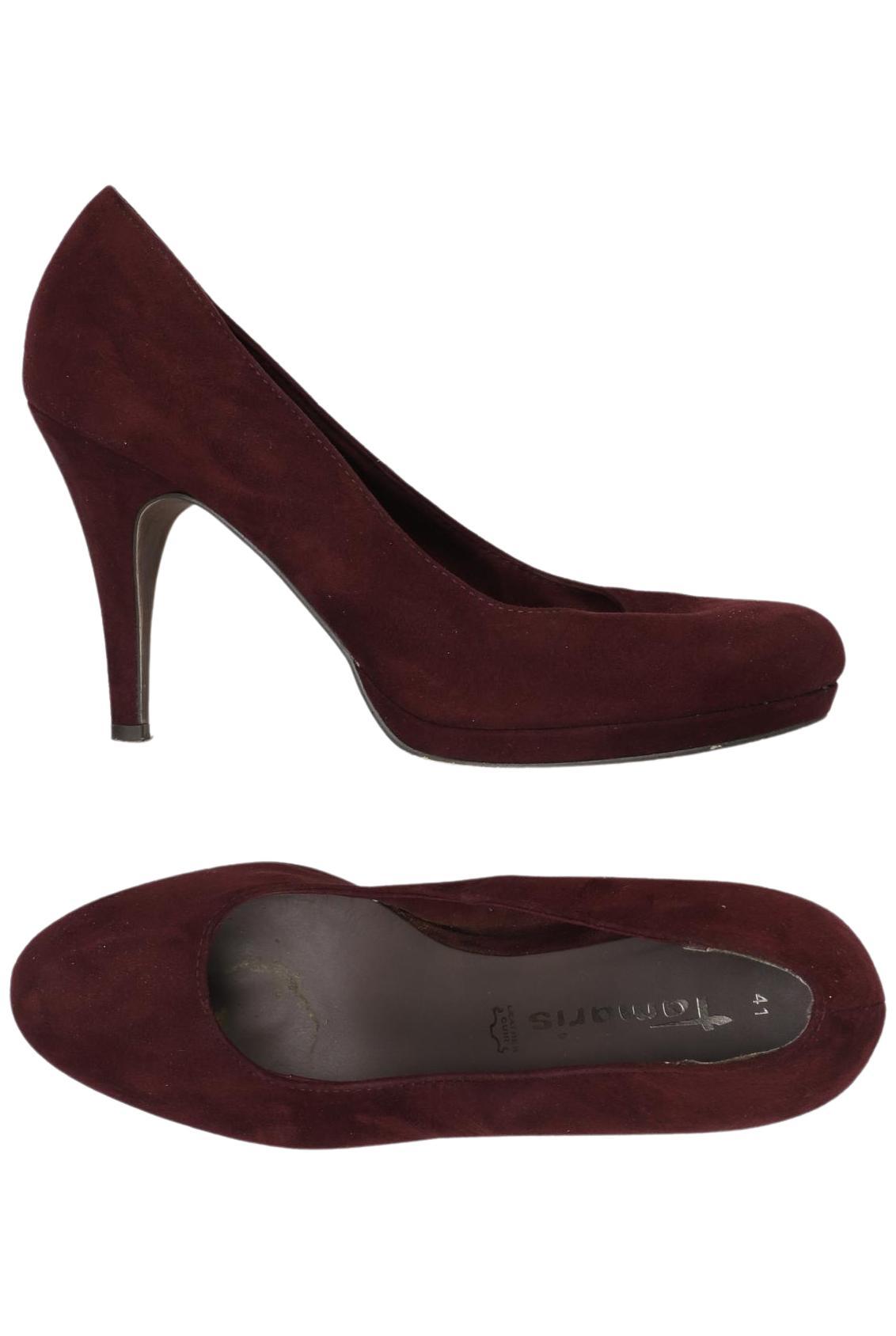 

Tamaris Damen Pumps, bordeaux, Gr. 41