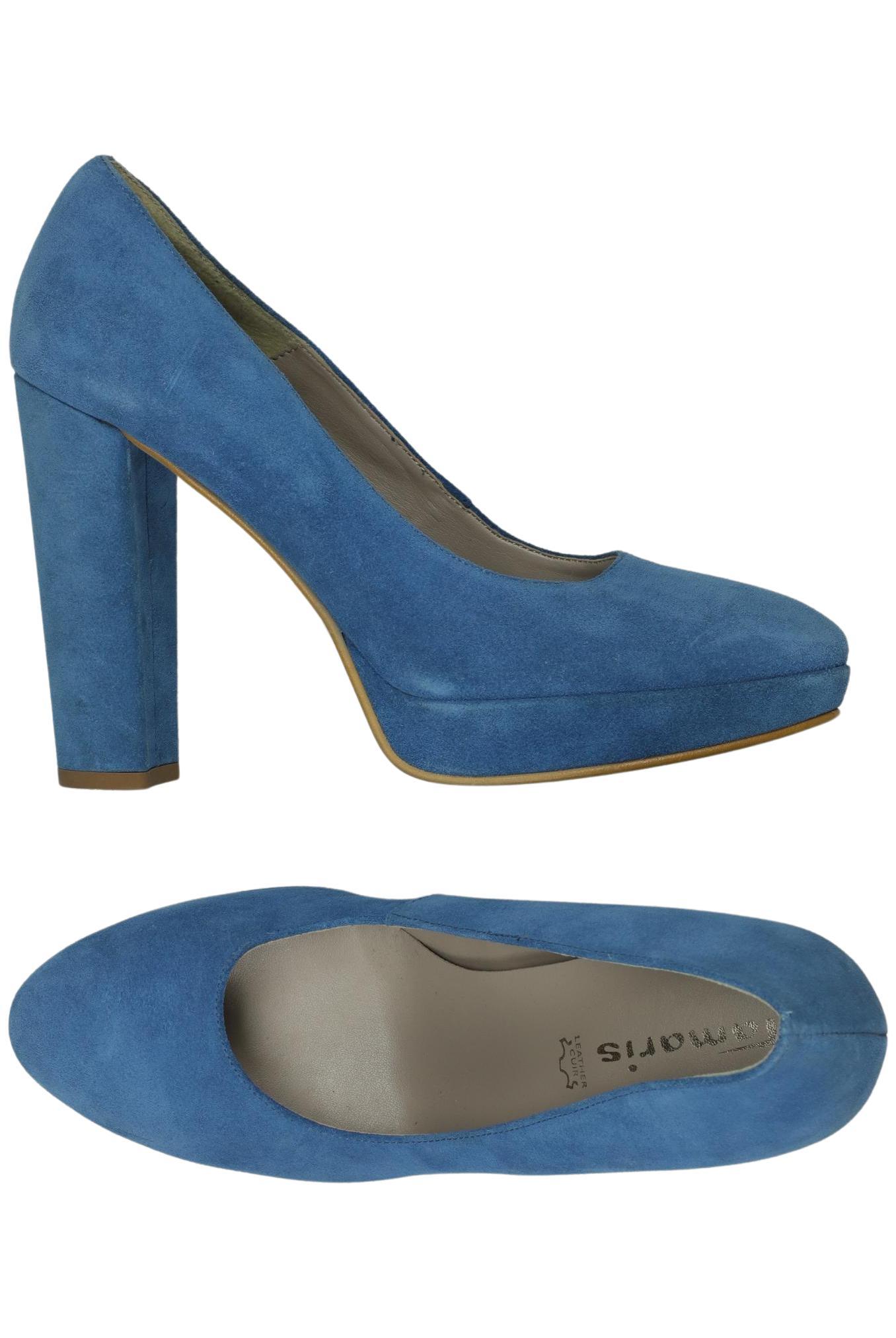

Tamaris Damen Pumps, blau, Gr. 40