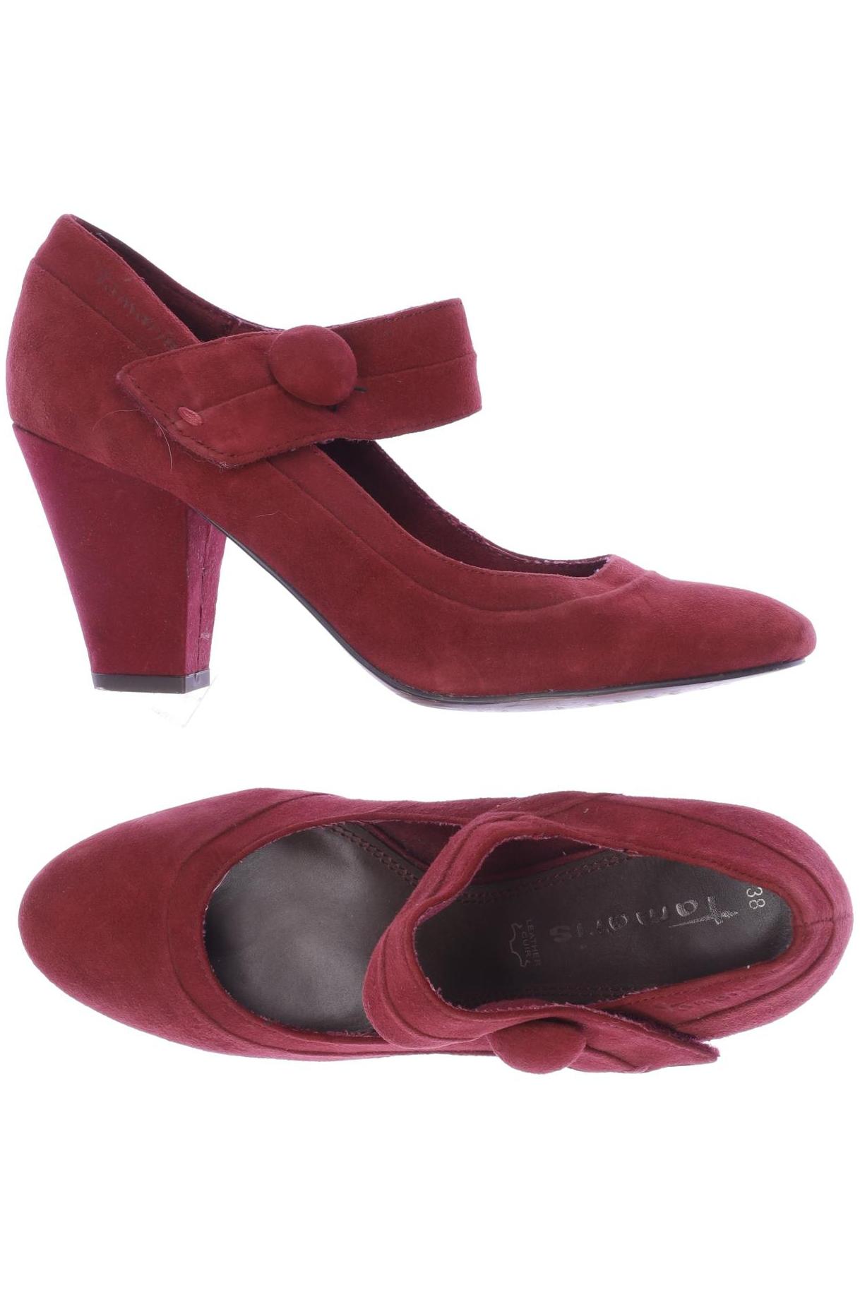 

Tamaris Damen Pumps, bordeaux, Gr. 38