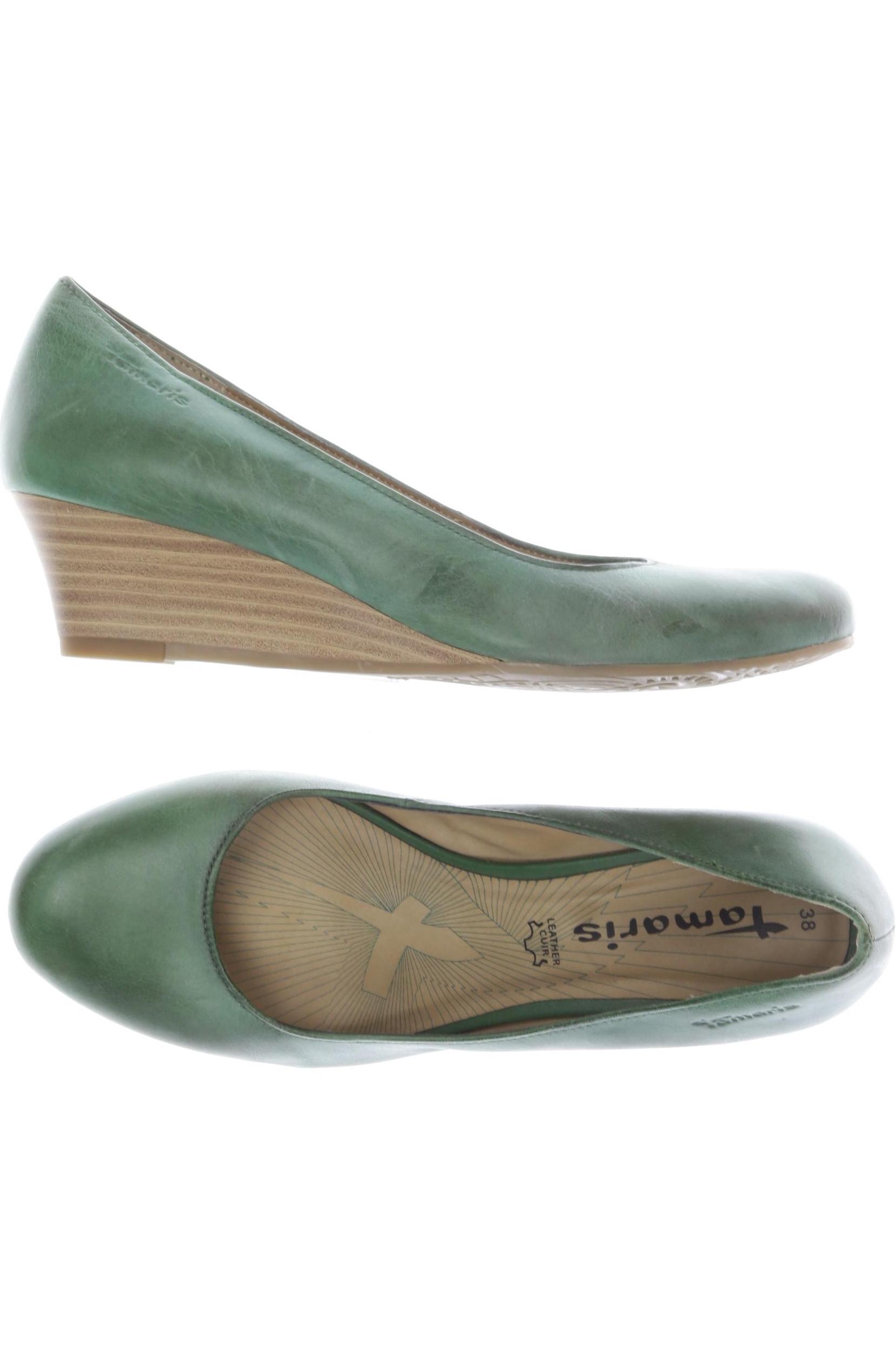 

Tamaris Damen Pumps, grün, Gr. 38