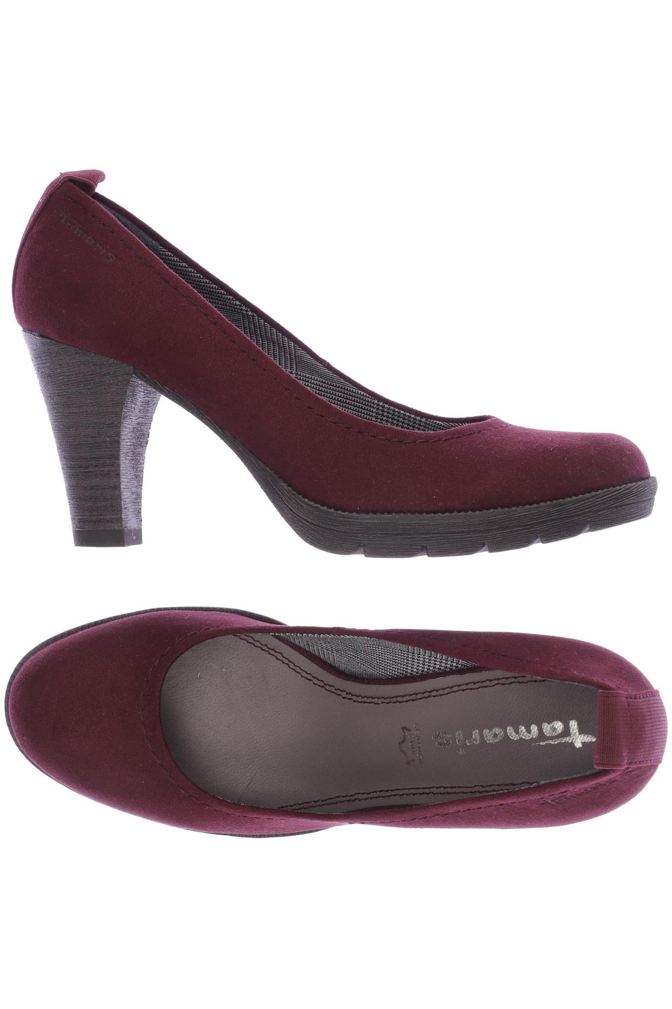 

Tamaris Damen Pumps, bordeaux, Gr. 38