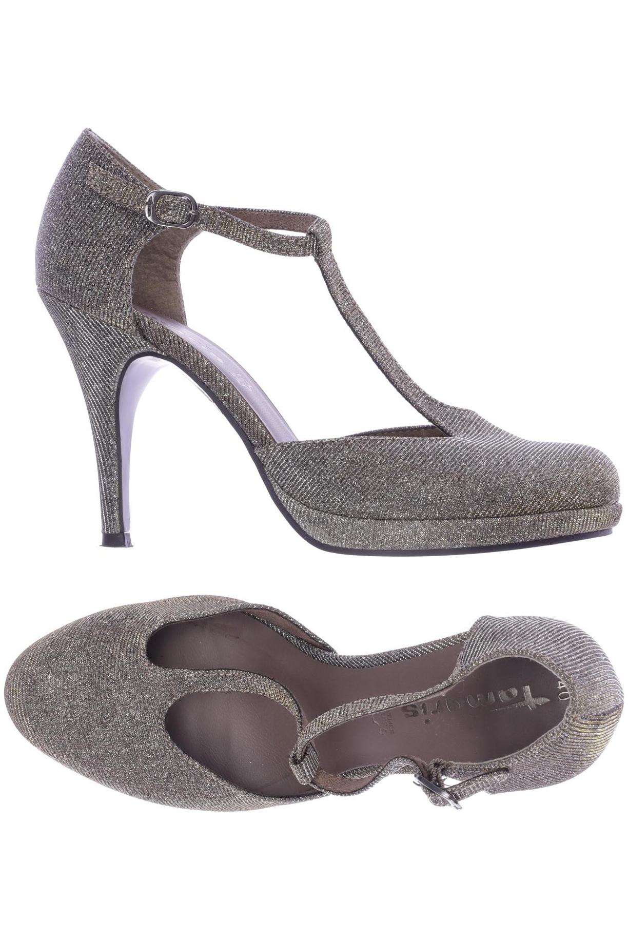 

Tamaris Damen Pumps, gold, Gr. 40