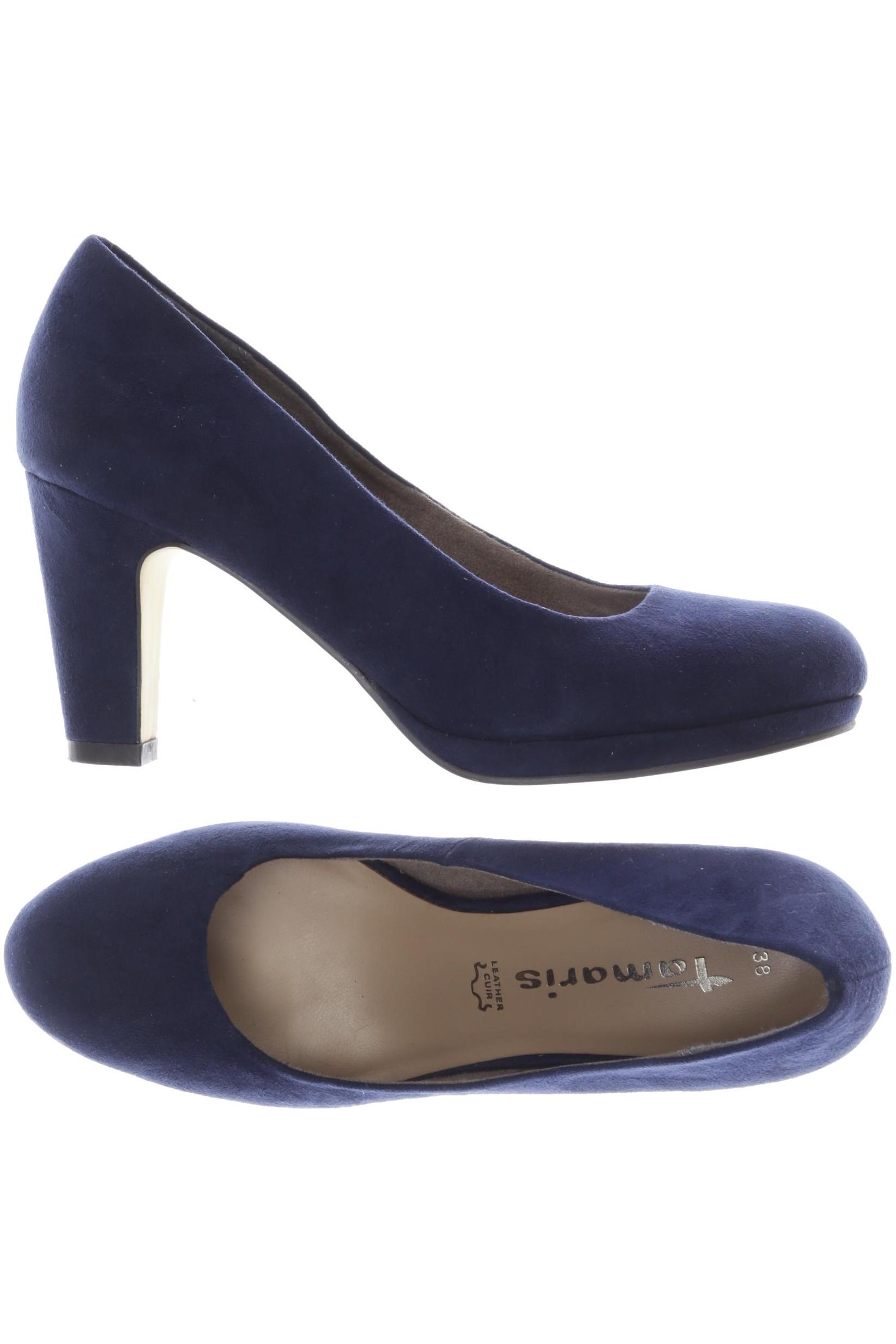 

Tamaris Damen Pumps, marineblau, Gr. 38