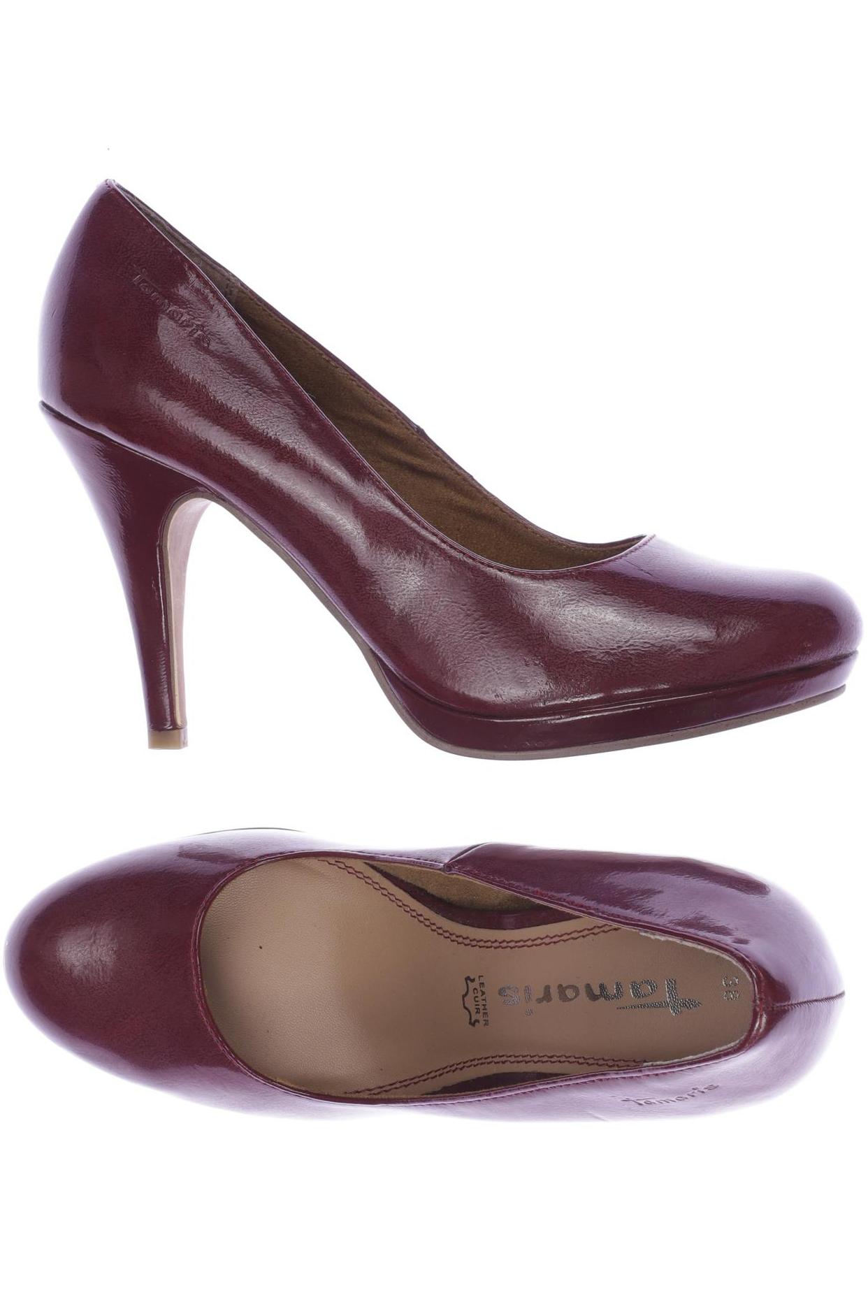 

Tamaris Damen Pumps, bordeaux, Gr. 38