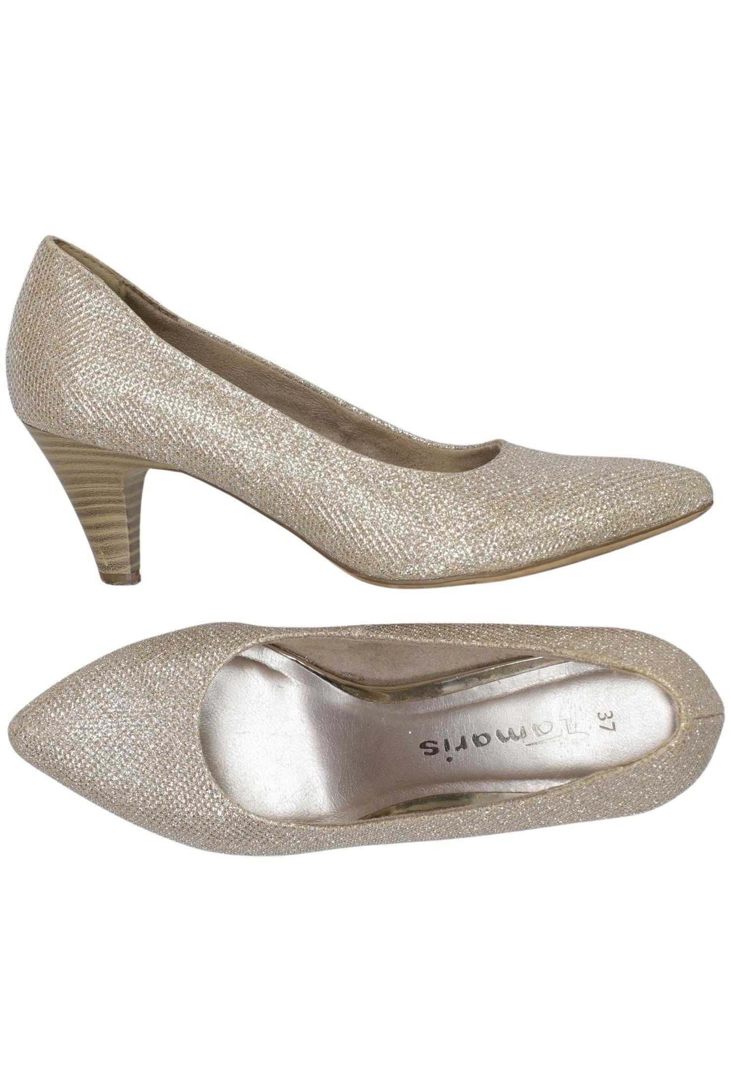 

Tamaris Damen Pumps, gold, Gr. 37