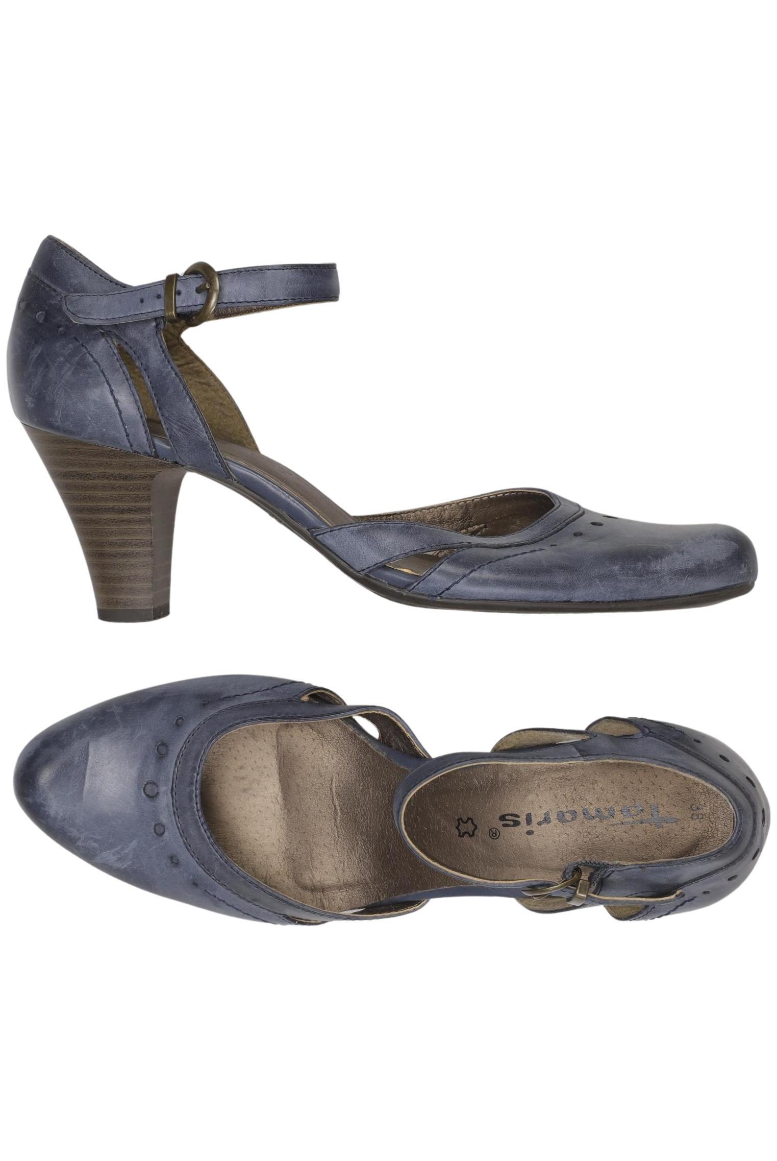 

Tamaris Damen Pumps, blau, Gr. 38