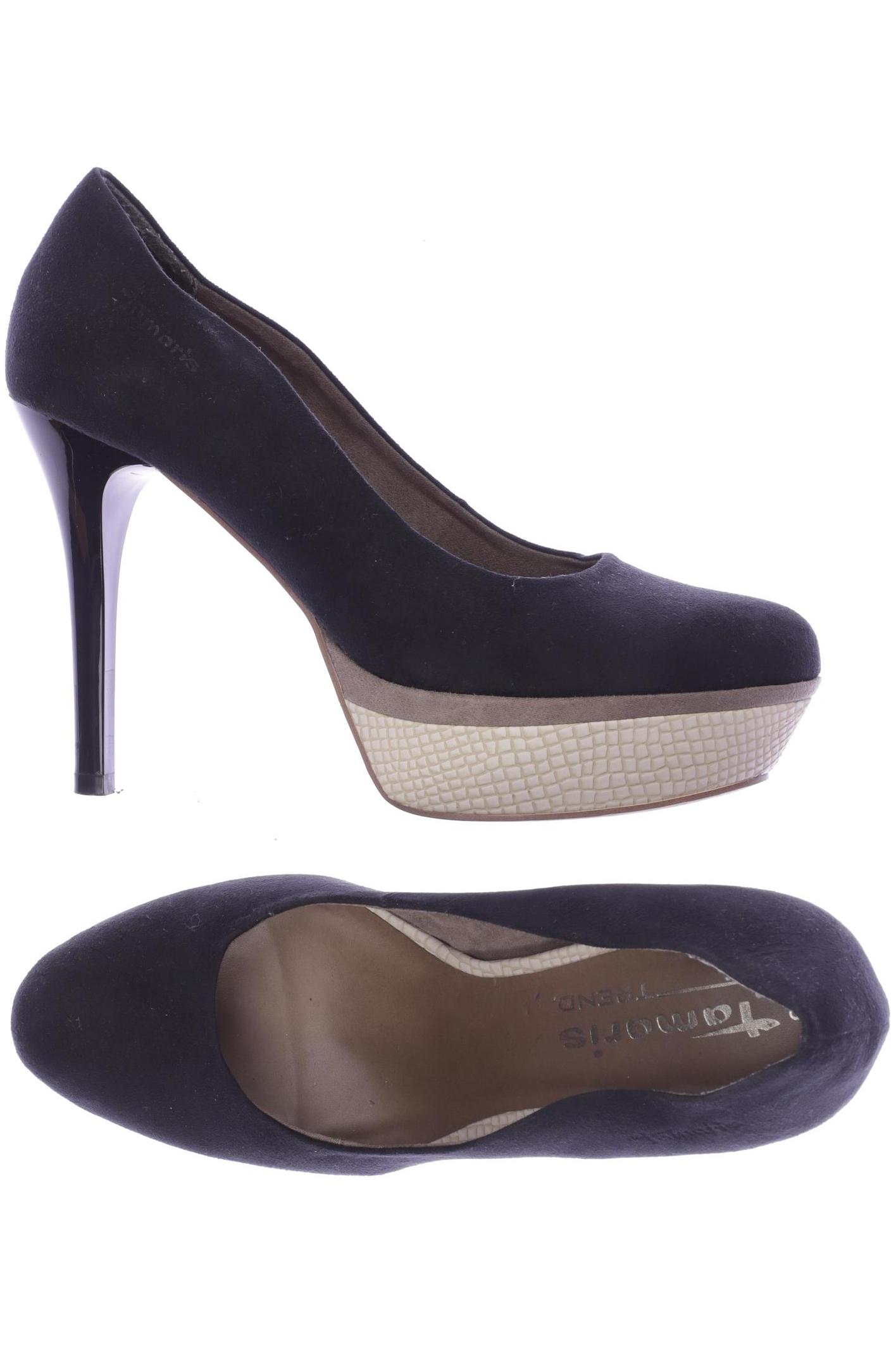 

Tamaris Damen Pumps, schwarz, Gr. 38