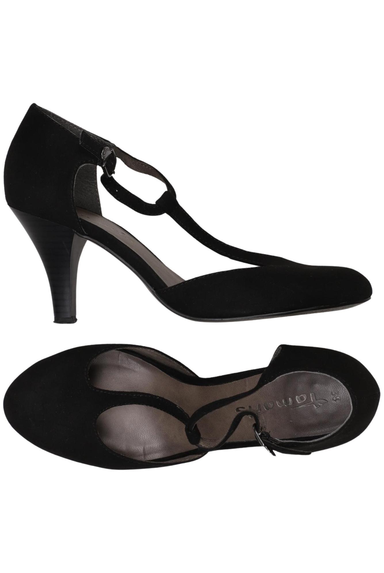 

Tamaris Damen Pumps, schwarz, Gr. 38