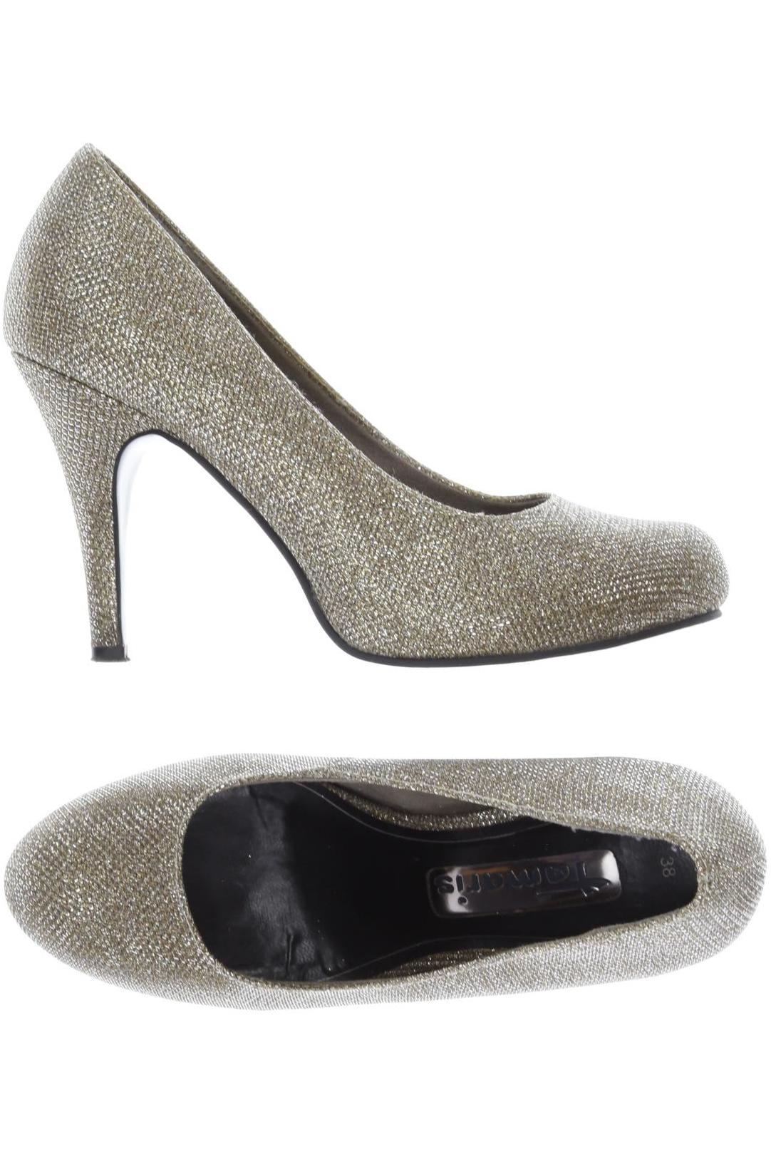 

Tamaris Damen Pumps, gold, Gr. 38