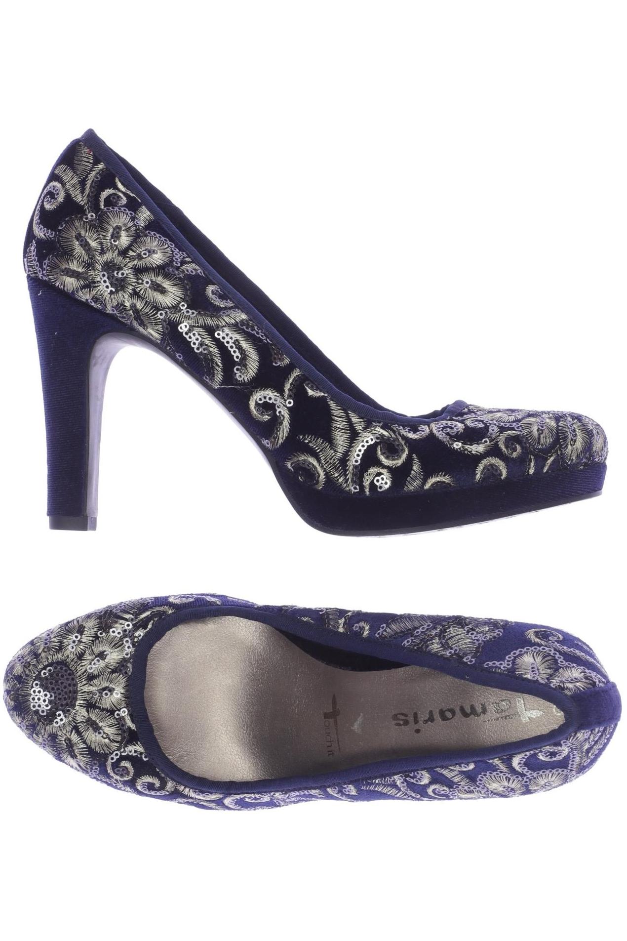 

Tamaris Damen Pumps, marineblau, Gr. 38