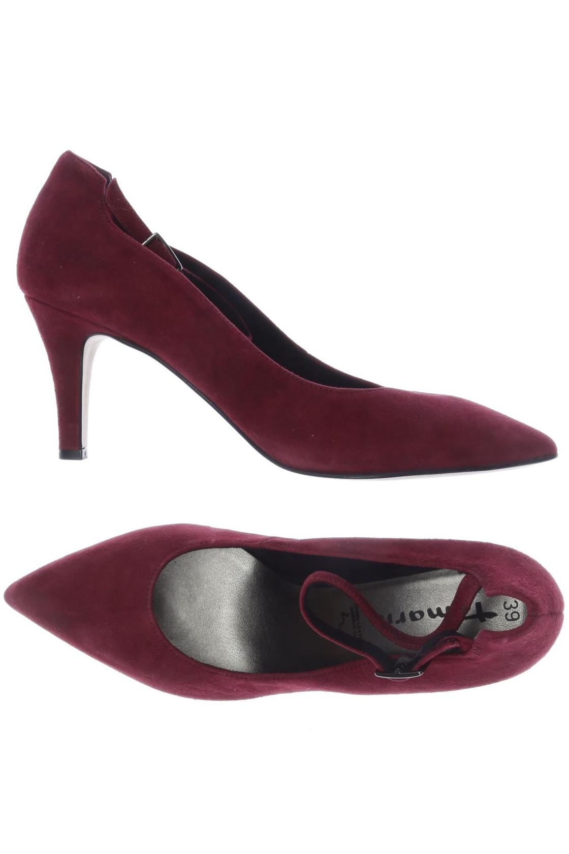 

Tamaris Damen Pumps, bordeaux, Gr. 39