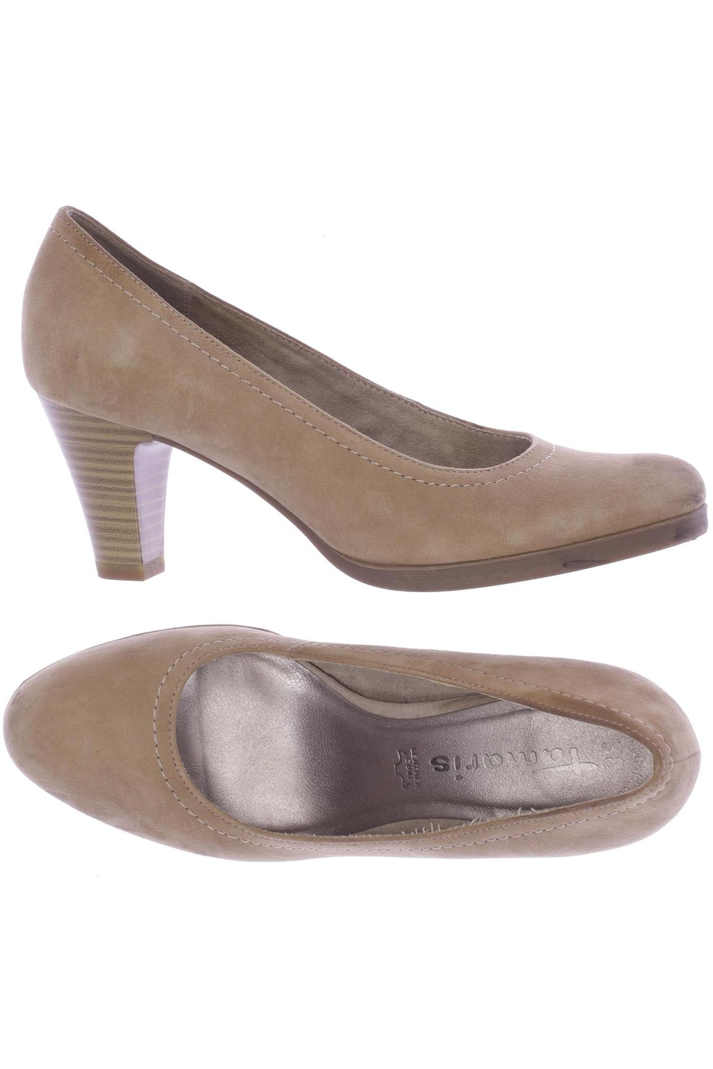 

Tamaris Damen Pumps, beige, Gr. 38