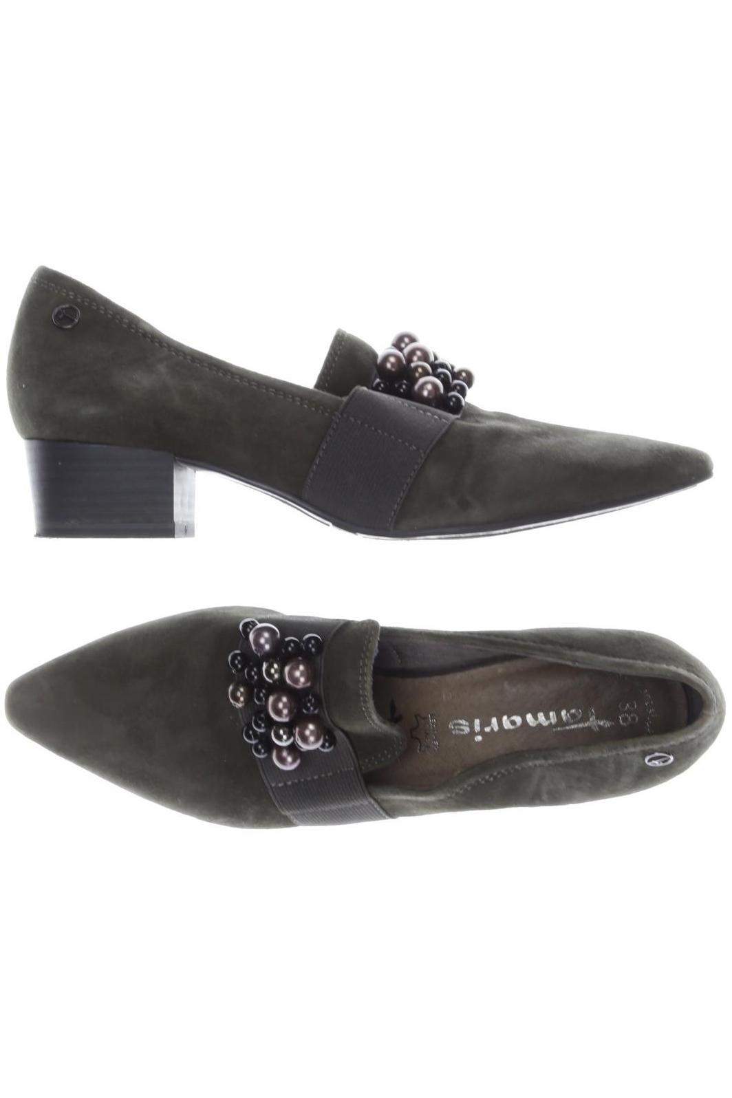 

Tamaris Damen Pumps, grün, Gr. 38