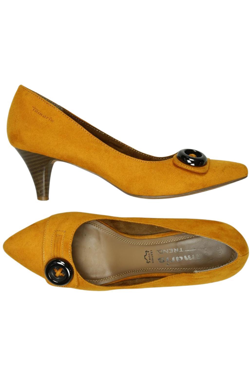 

Tamaris Damen Pumps, gelb, Gr. 39