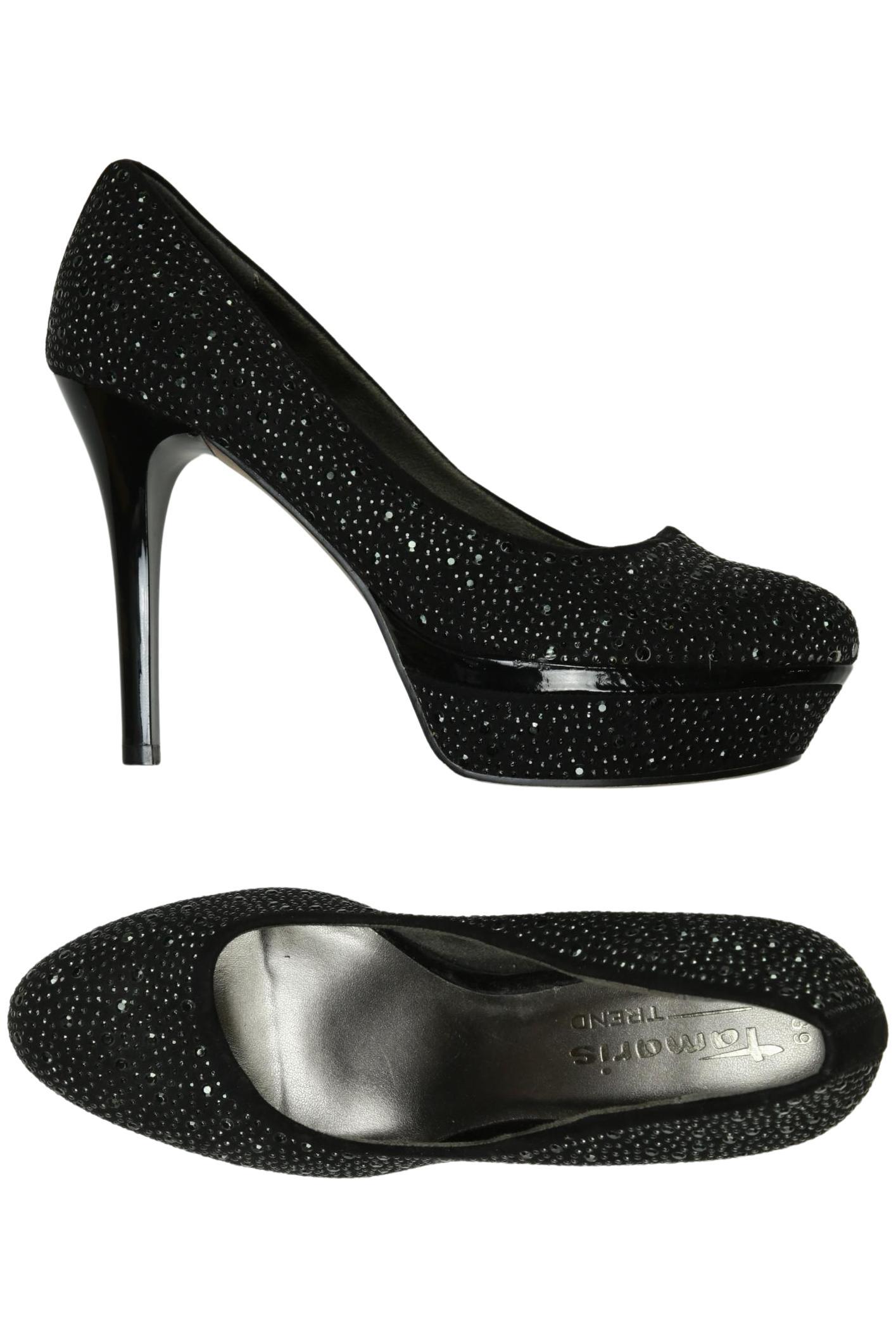 

Tamaris Damen Pumps, schwarz, Gr. 39