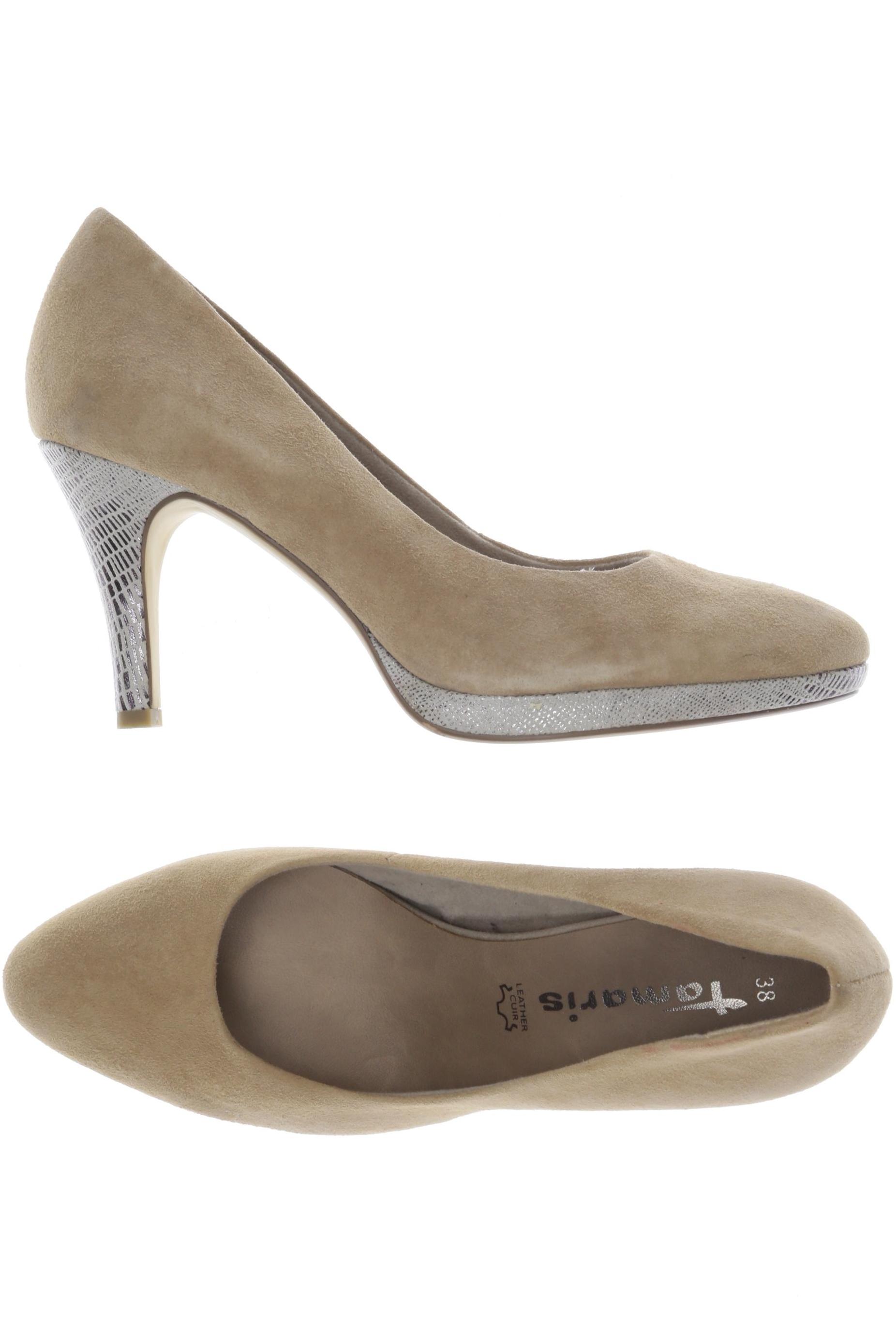 

Tamaris Damen Pumps, beige, Gr. 38