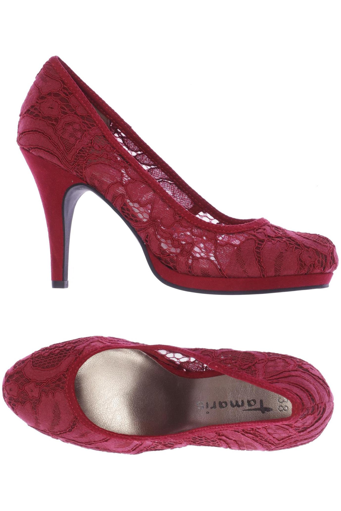 

Tamaris Damen Pumps, rot, Gr. 38