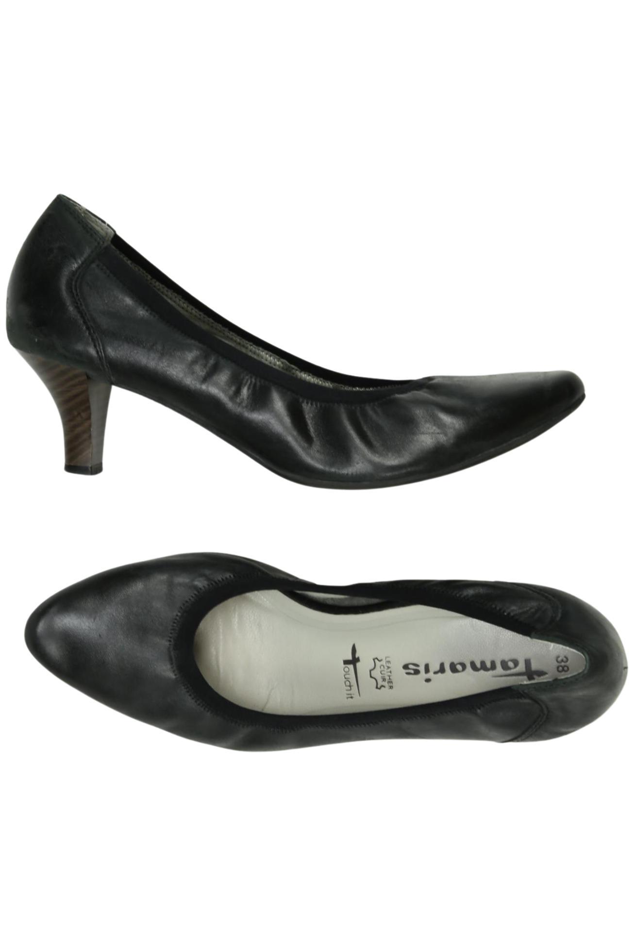 

Tamaris Damen Pumps, schwarz, Gr. 38