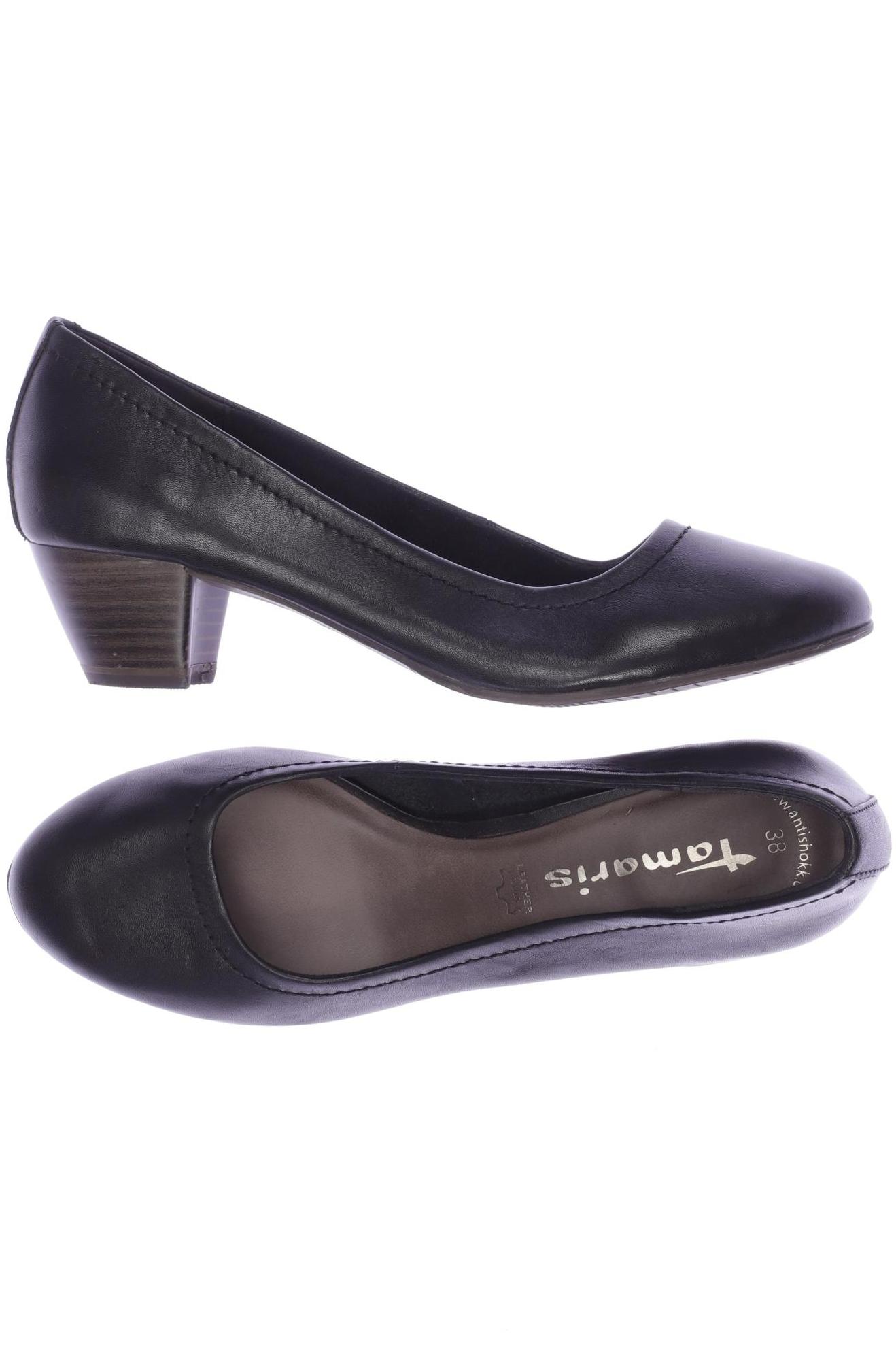 

Tamaris Damen Pumps, schwarz, Gr. 38