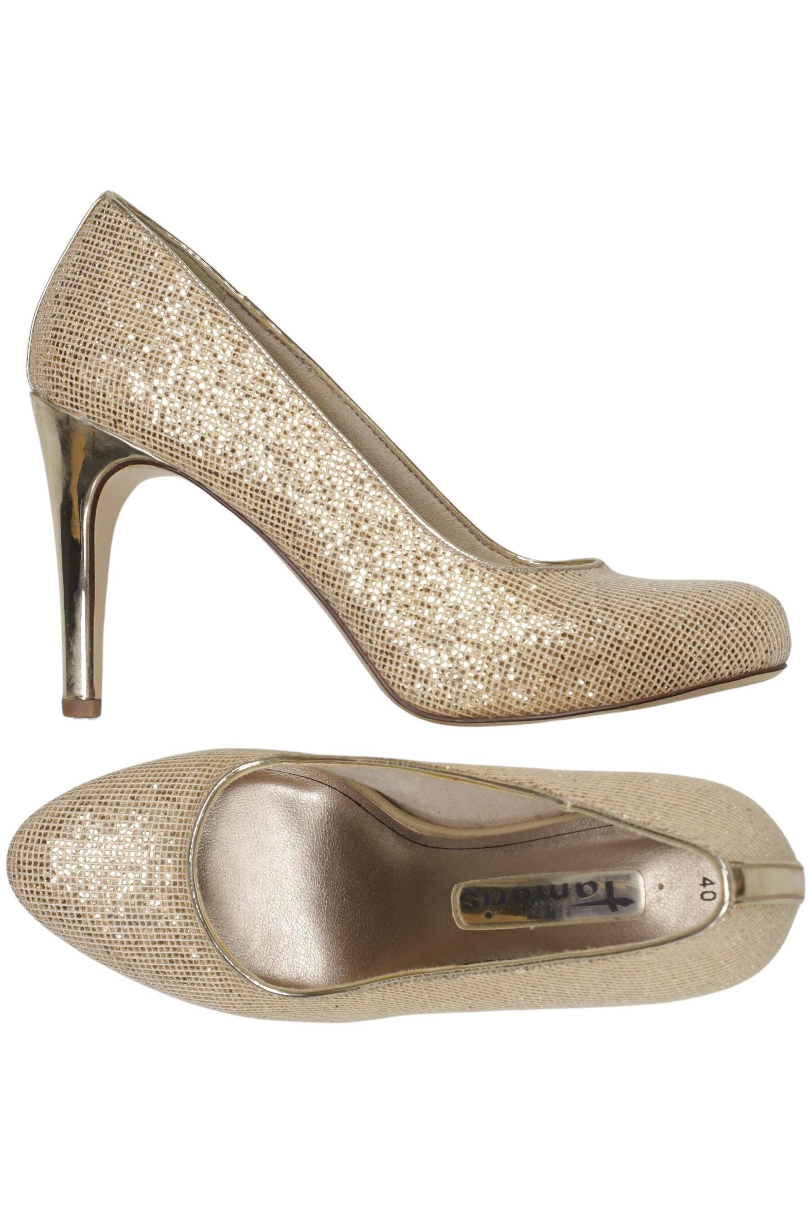 

Tamaris Damen Pumps, gold, Gr. 40