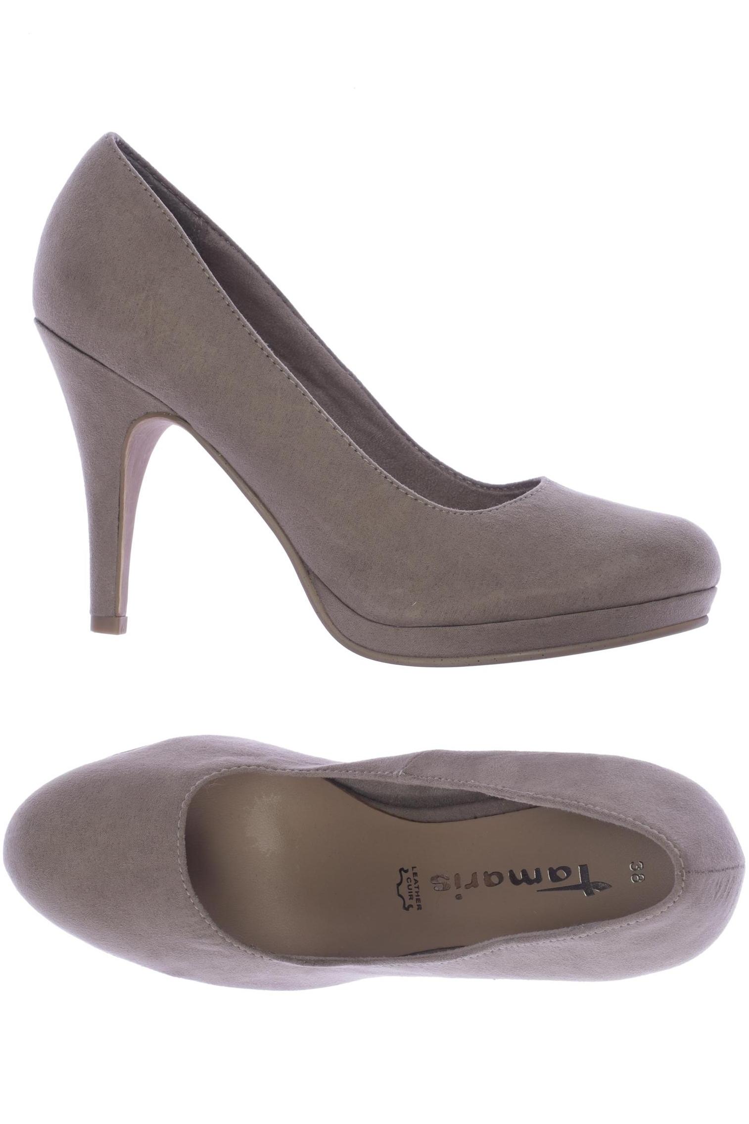 

Tamaris Damen Pumps, beige, Gr. 38