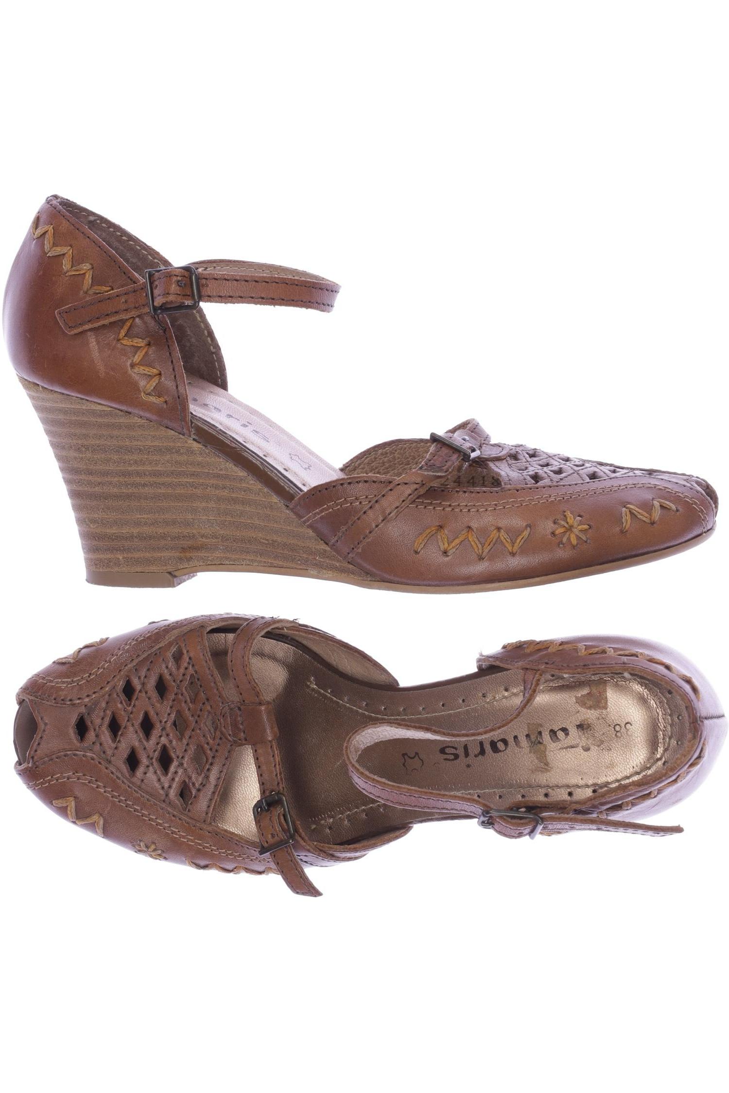 

Tamaris Damen Pumps, braun, Gr. 38