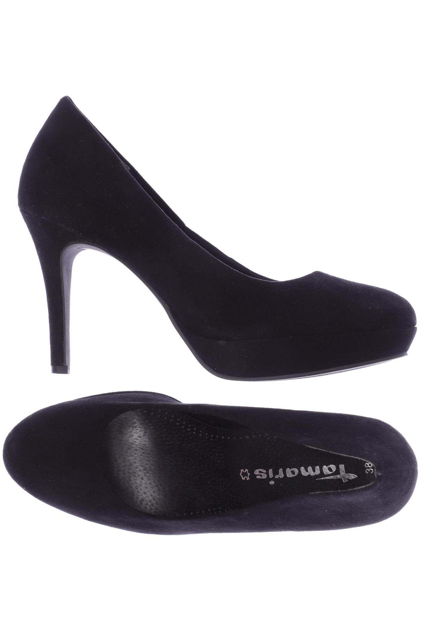 

Tamaris Damen Pumps, schwarz, Gr. 38