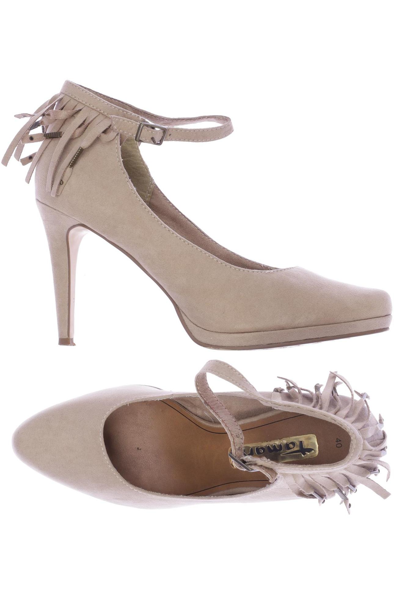 

Tamaris Damen Pumps, beige, Gr. 40