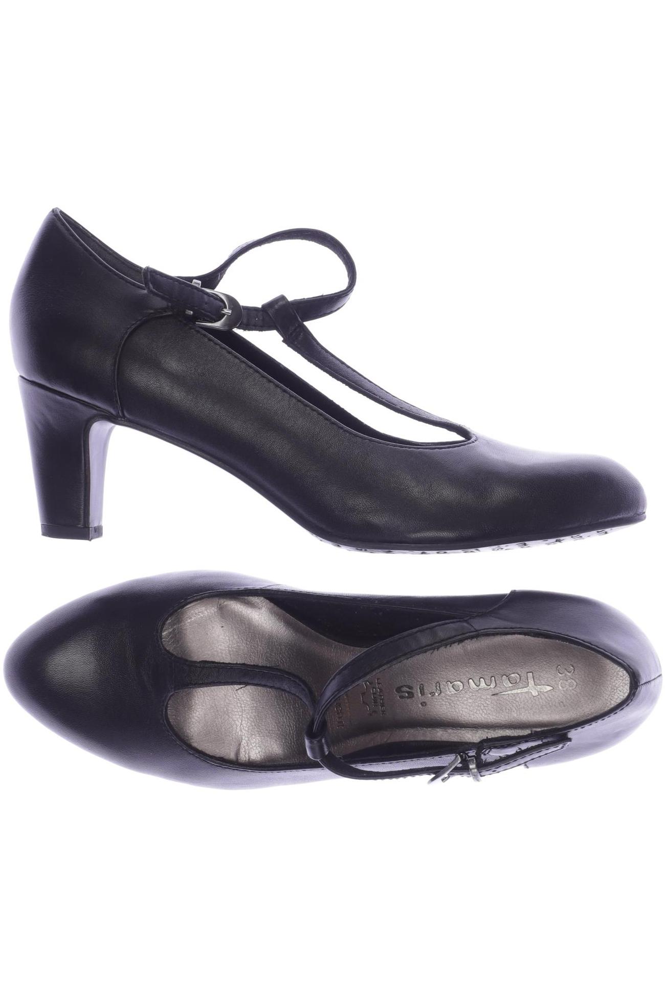 

Tamaris Damen Pumps, schwarz, Gr. 38