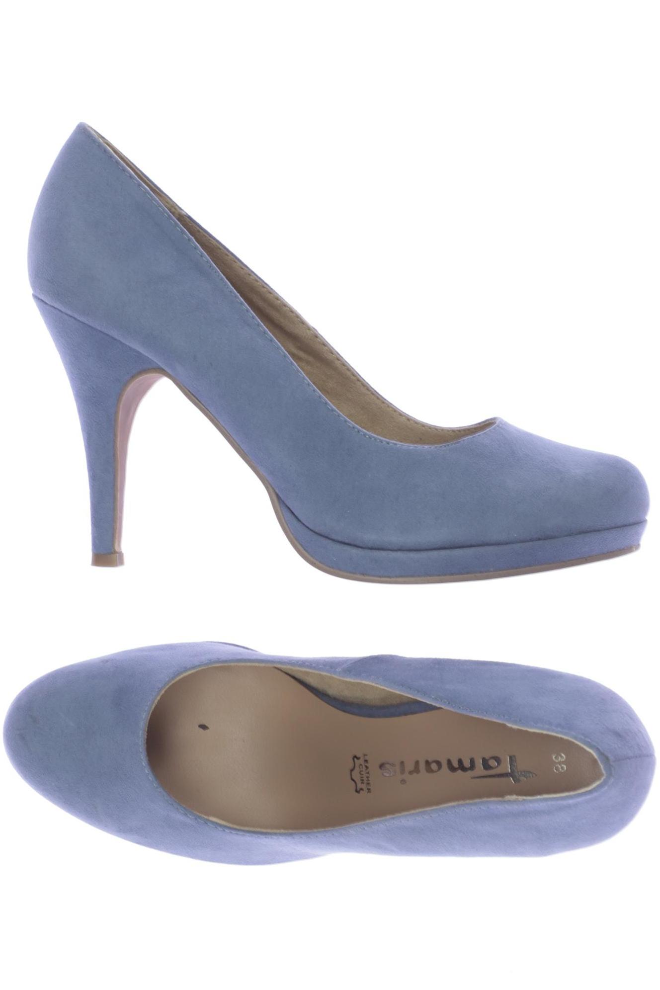 

Tamaris Damen Pumps, blau, Gr. 38