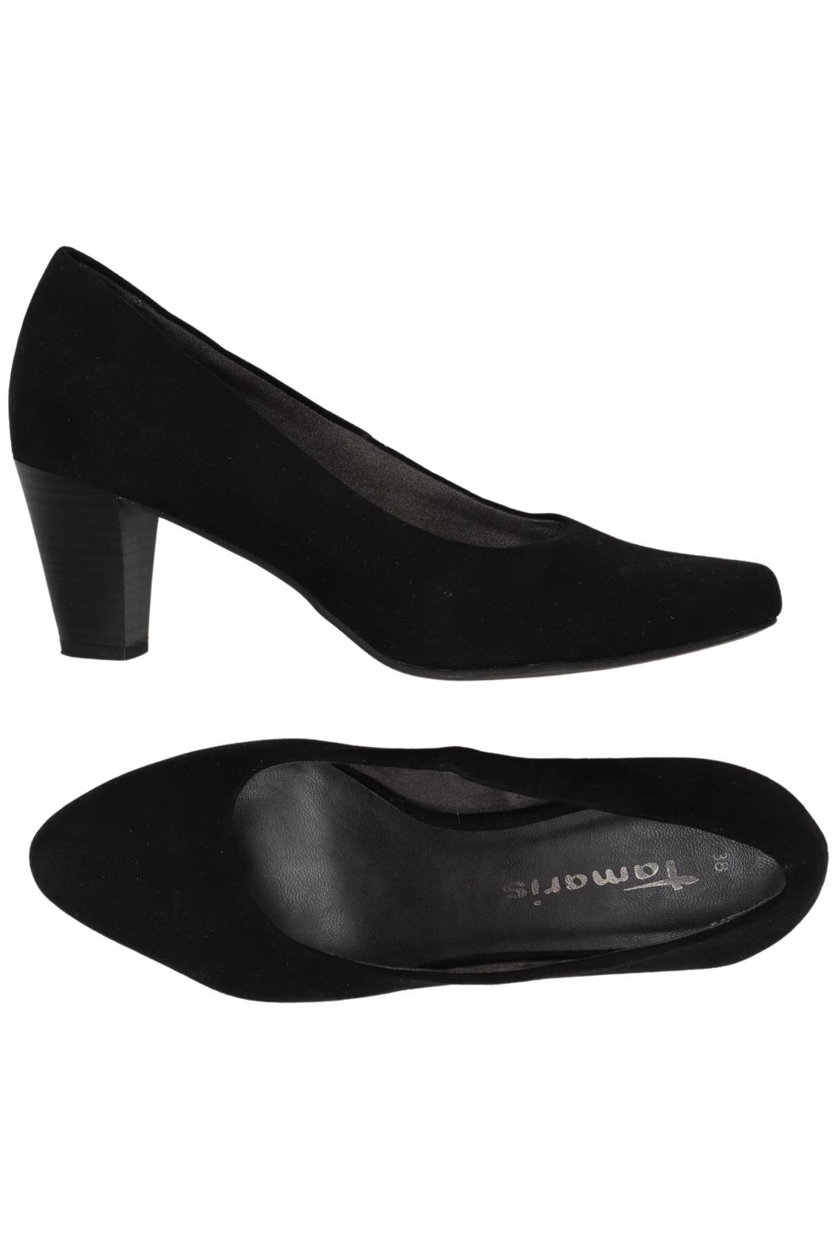 

Tamaris Damen Pumps, schwarz, Gr. 38