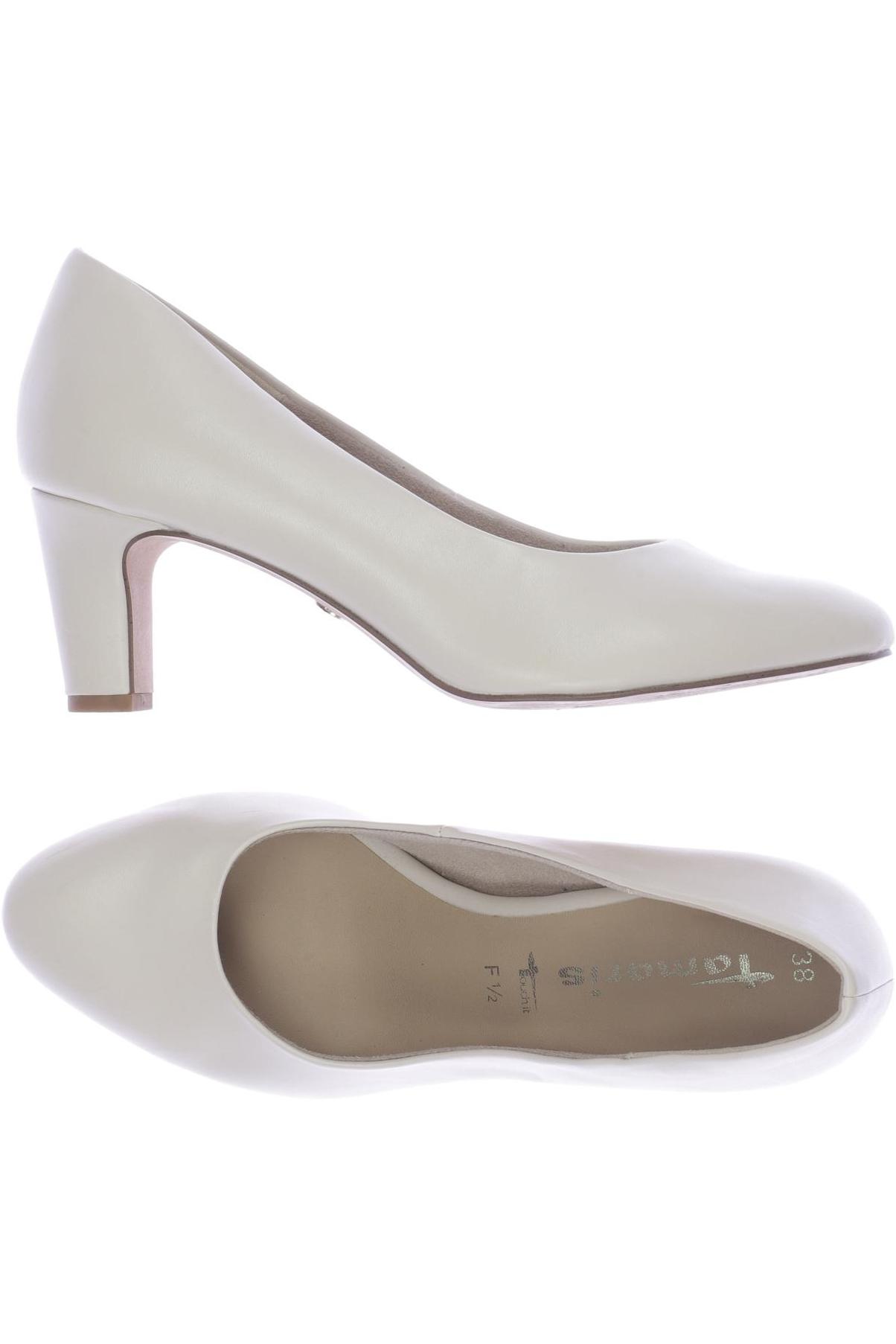 

Tamaris Damen Pumps, cremeweiß