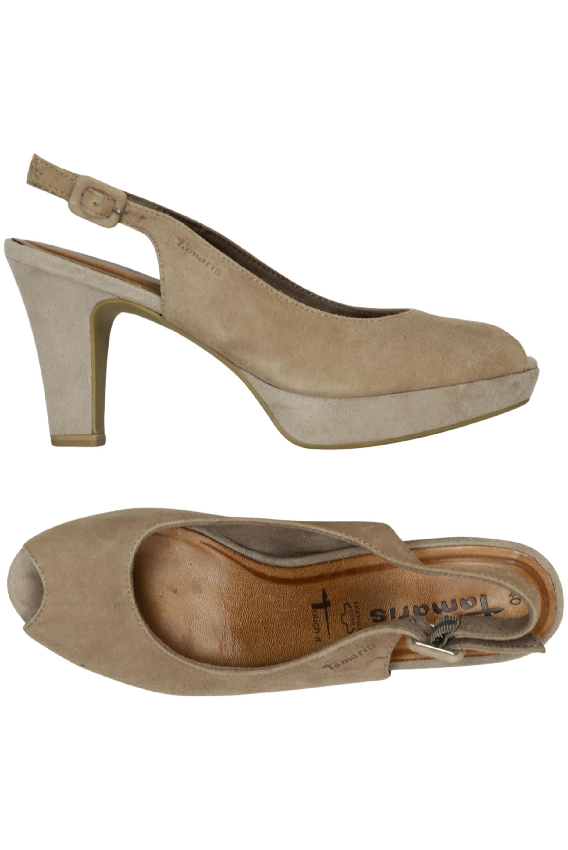 

Tamaris Damen Pumps, beige, Gr. 40