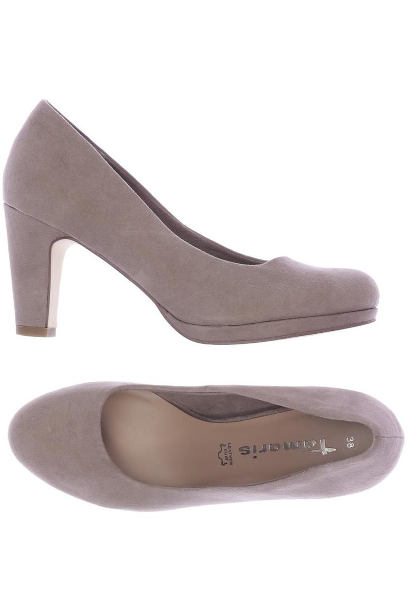 

Tamaris Damen Pumps, beige, Gr. 38