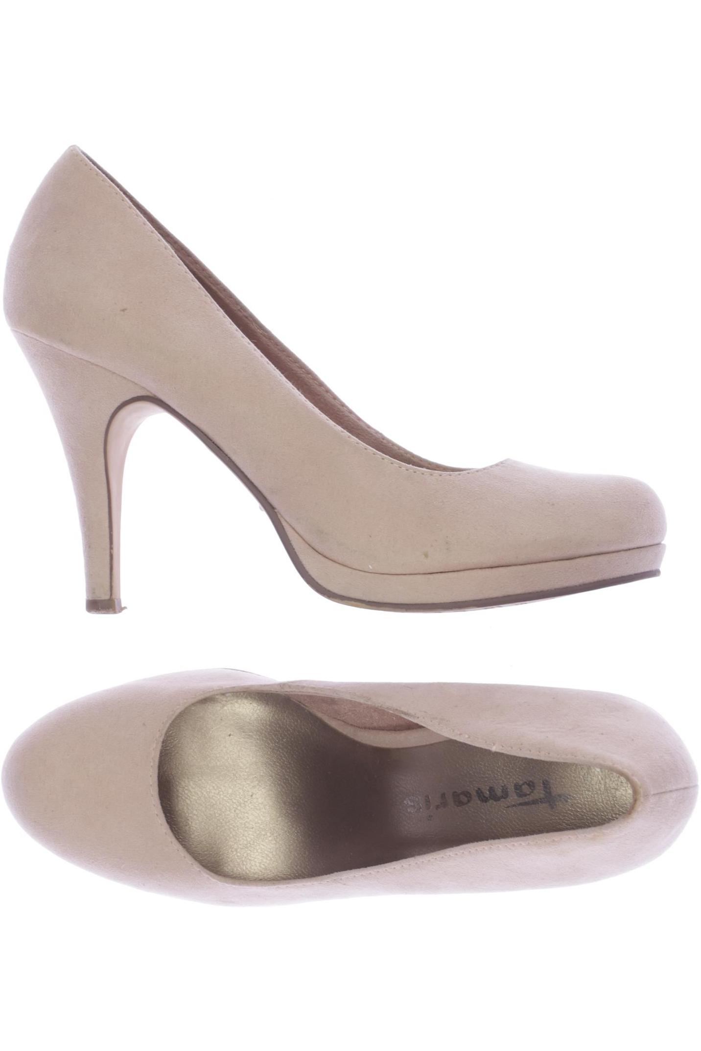 

Tamaris Damen Pumps, beige, Gr. 37