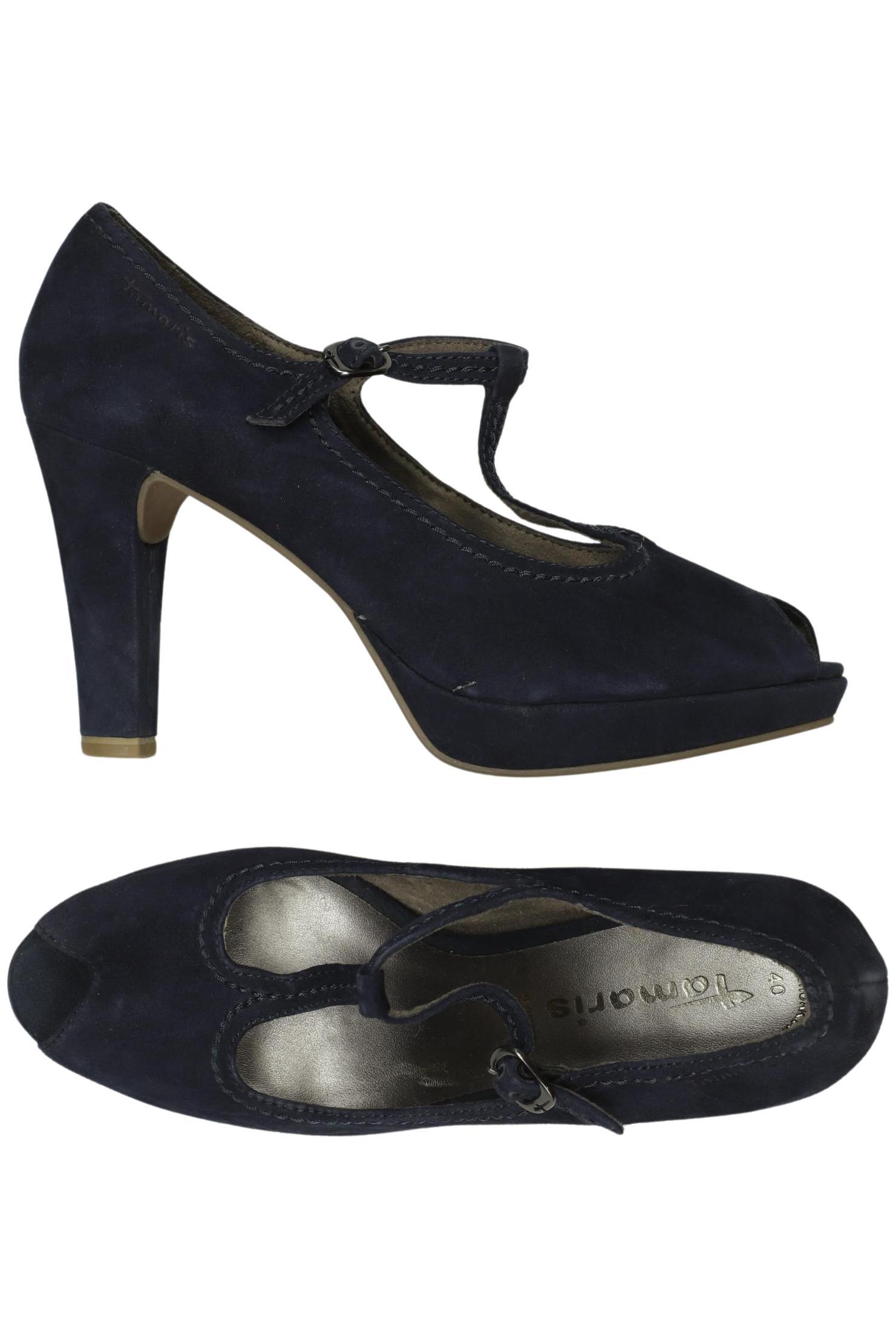 

Tamaris Damen Pumps, marineblau, Gr. 40