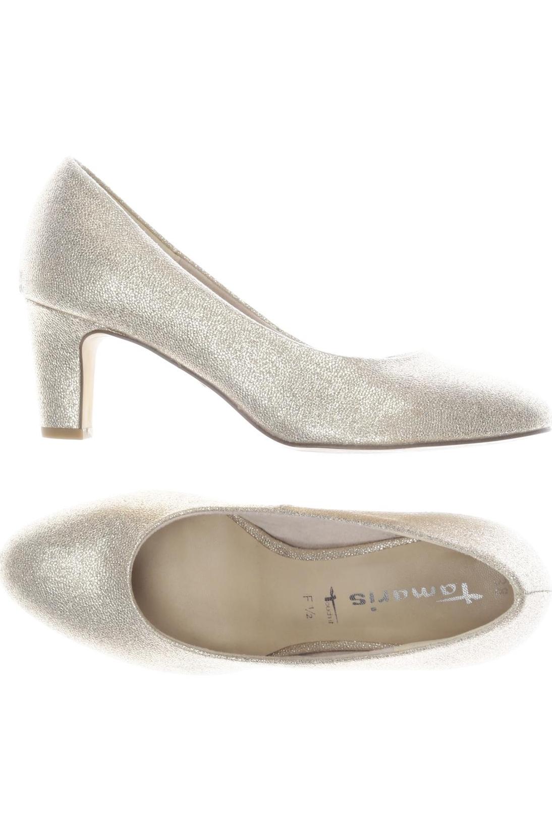 

Tamaris Damen Pumps, gold, Gr. 38