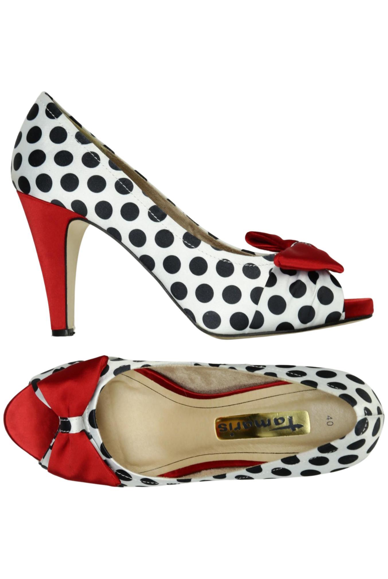 

Tamaris Damen Pumps, weiß, Gr. 40