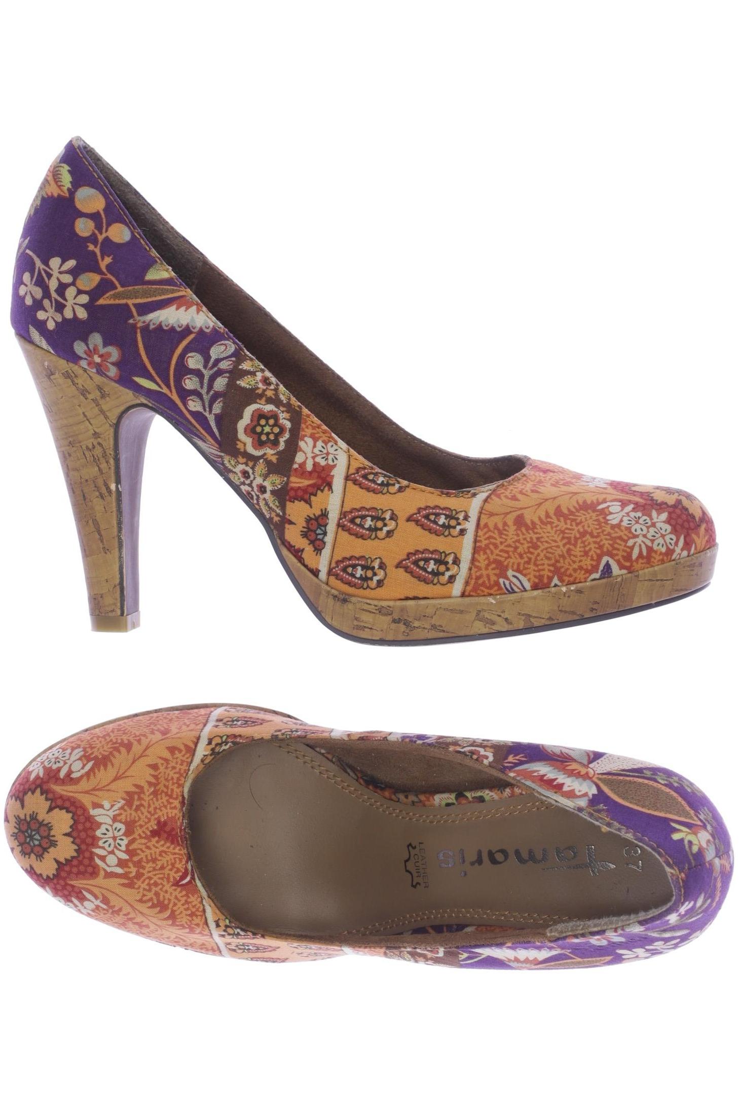 

Tamaris Damen Pumps, orange, Gr. 37