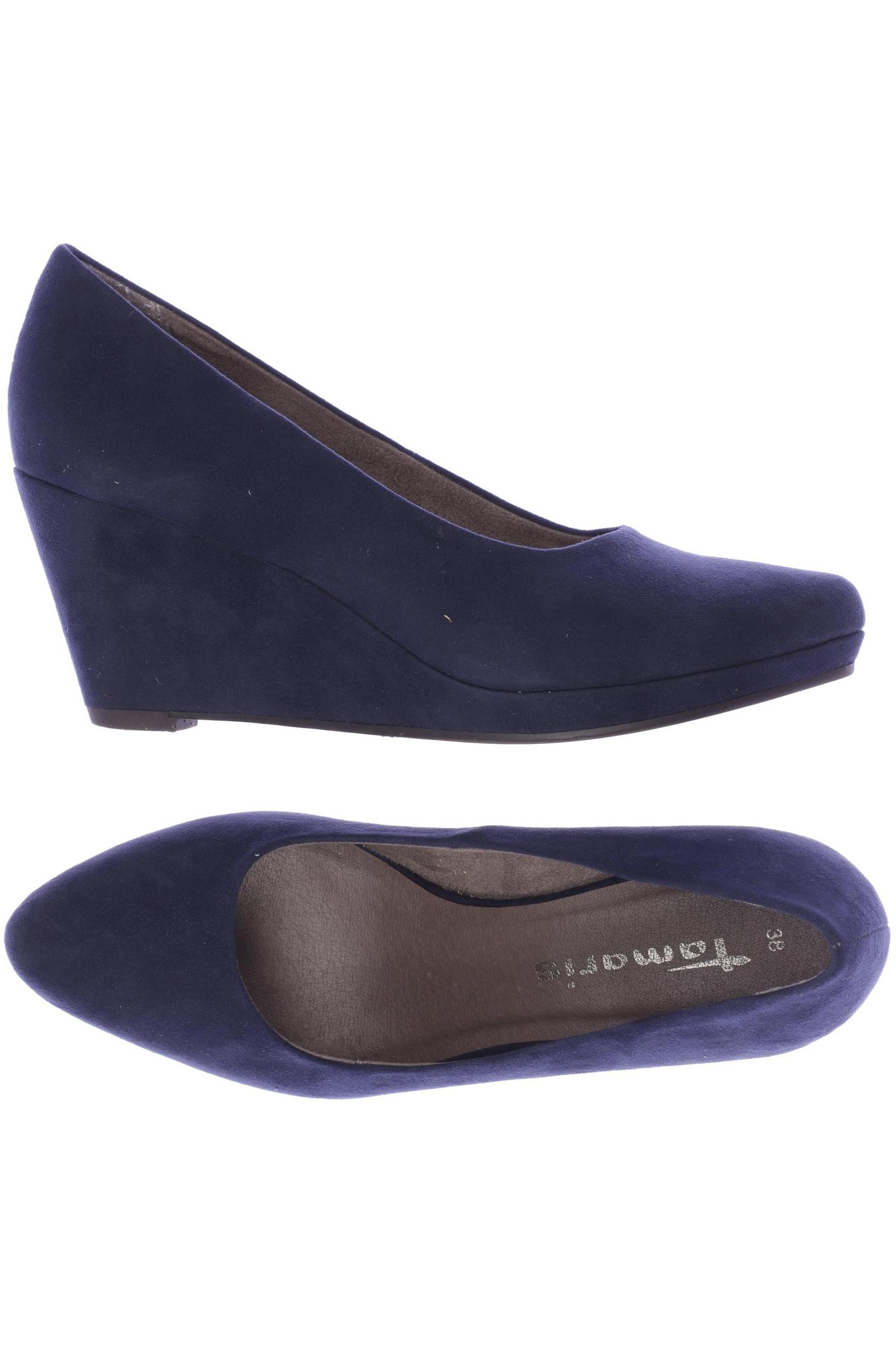 

Tamaris Damen Pumps, blau, Gr. 38