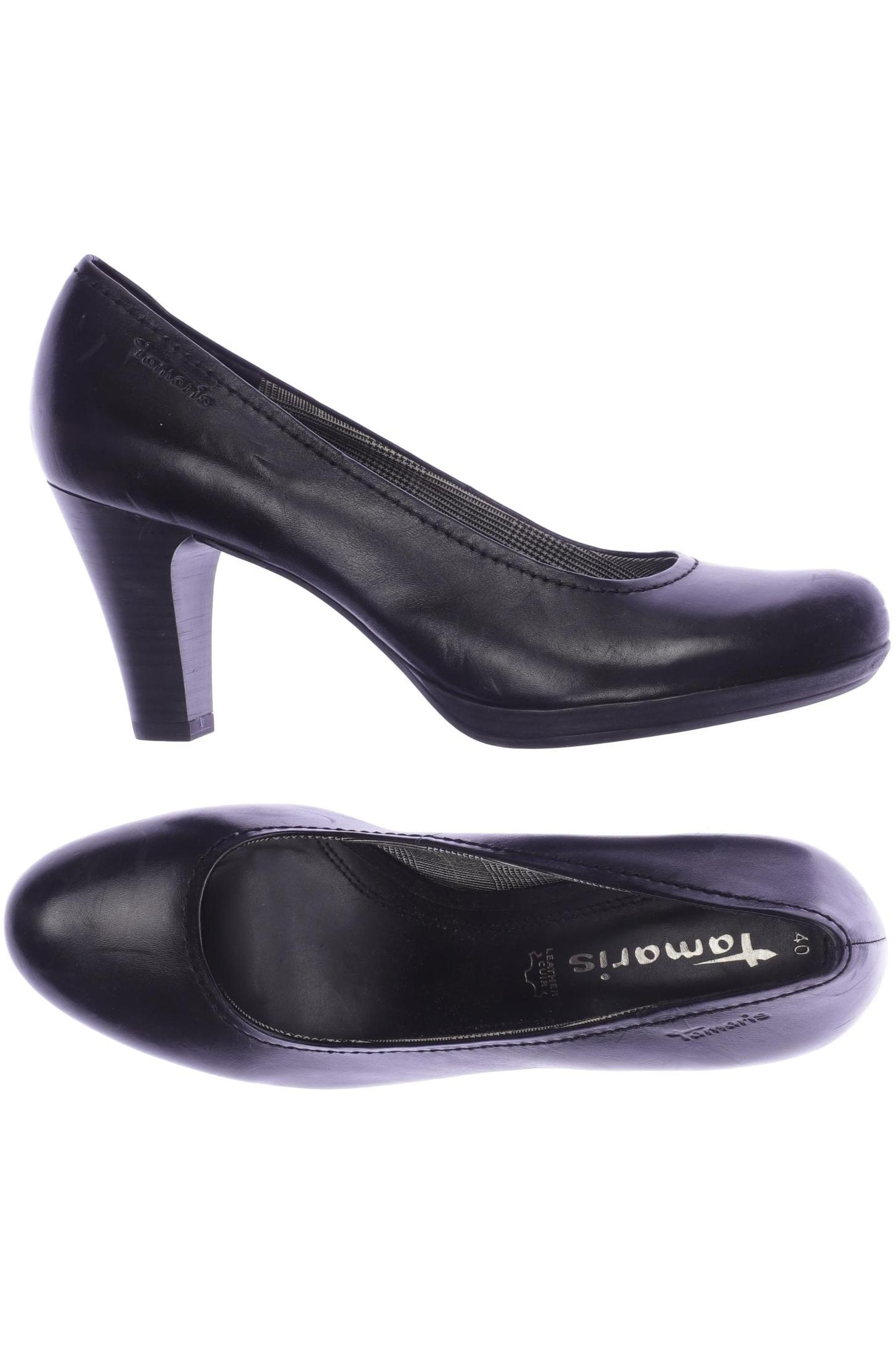

Tamaris Damen Pumps, schwarz, Gr. 40