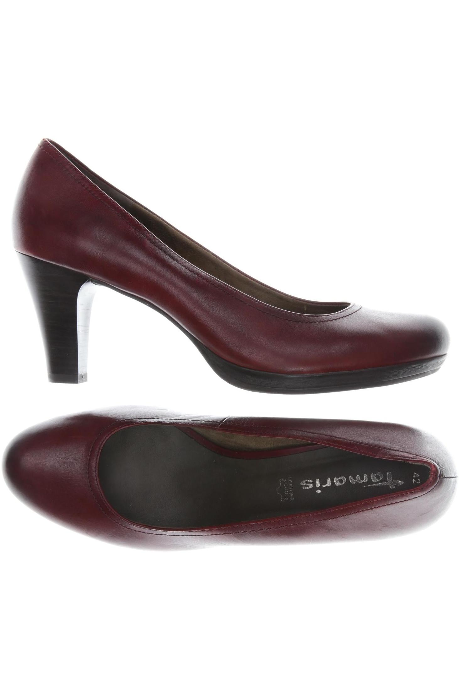 

Tamaris Damen Pumps, bordeaux, Gr. 42
